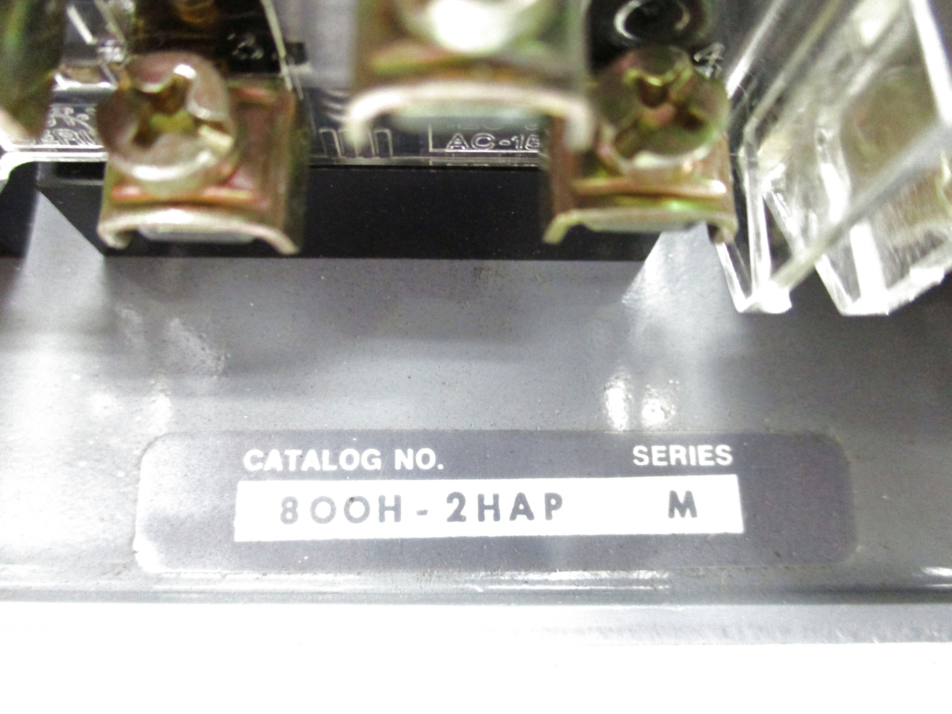 INDUSTRIAL SPARE PART 800H-2HAP SER. M NSNP