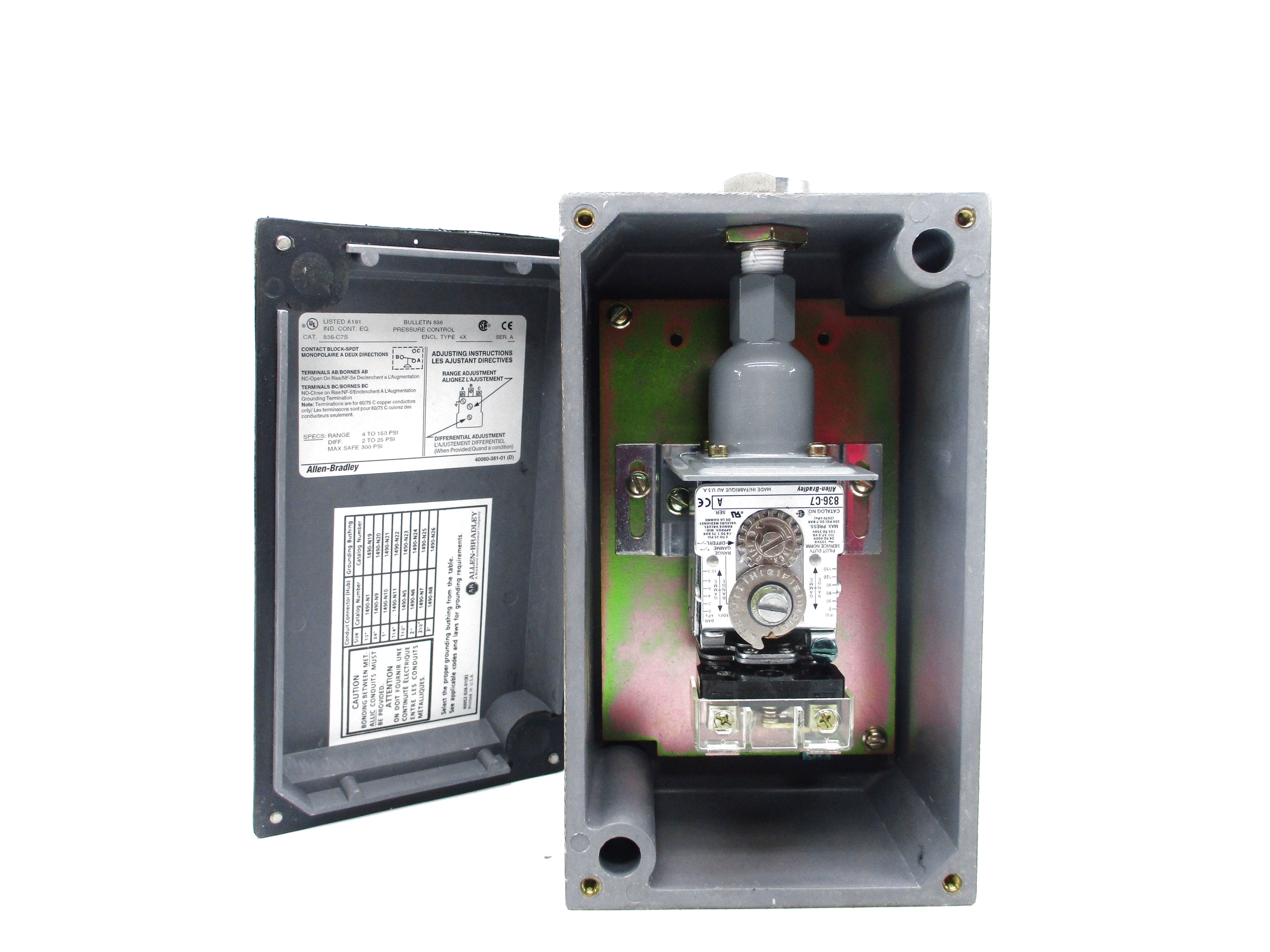 ALLEN BRADLEY 836-C7S SER. A NSNP