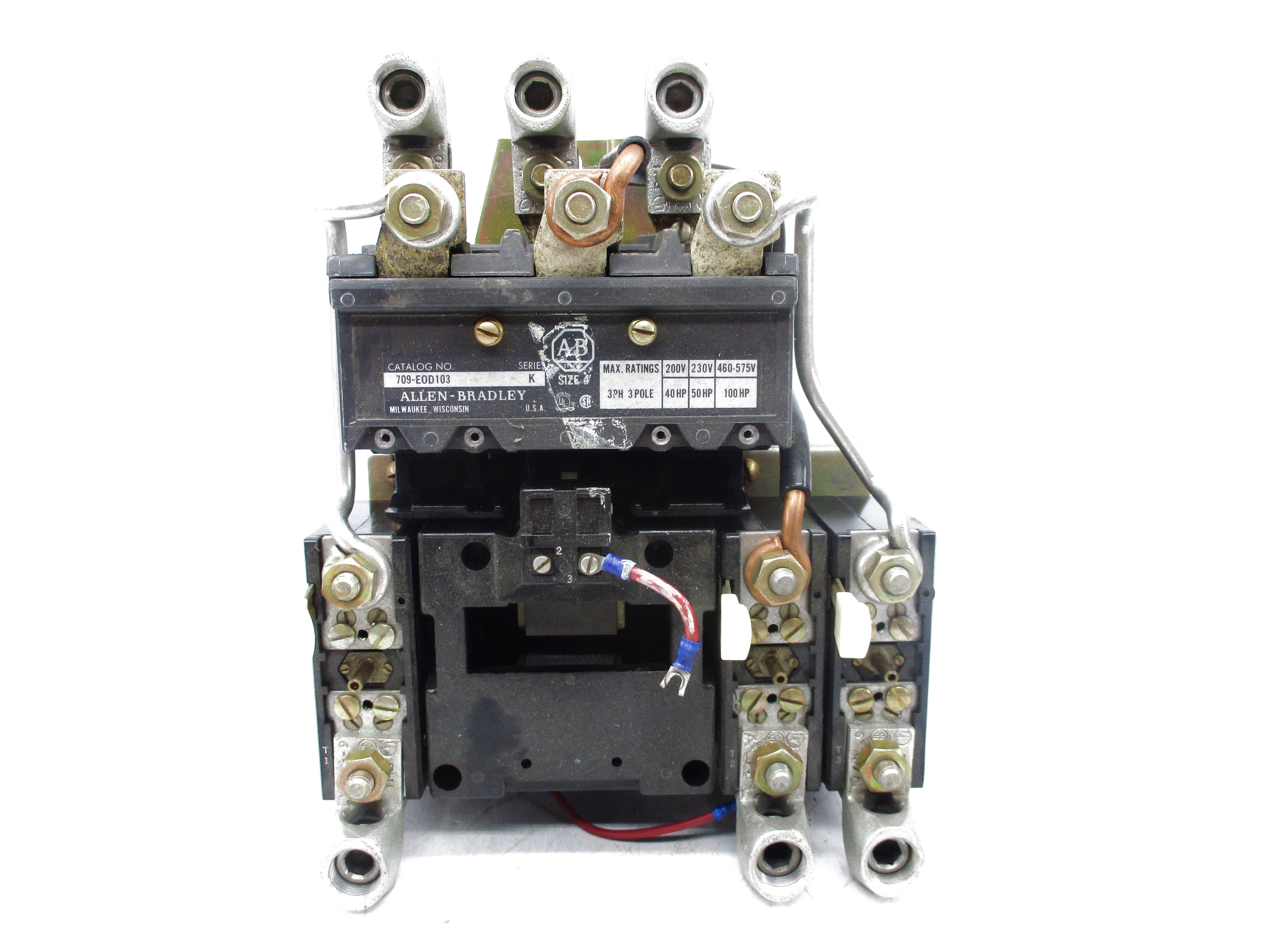 ALLEN BRADLEY 709-EOD103 SER. K (NO COIL) UNMP