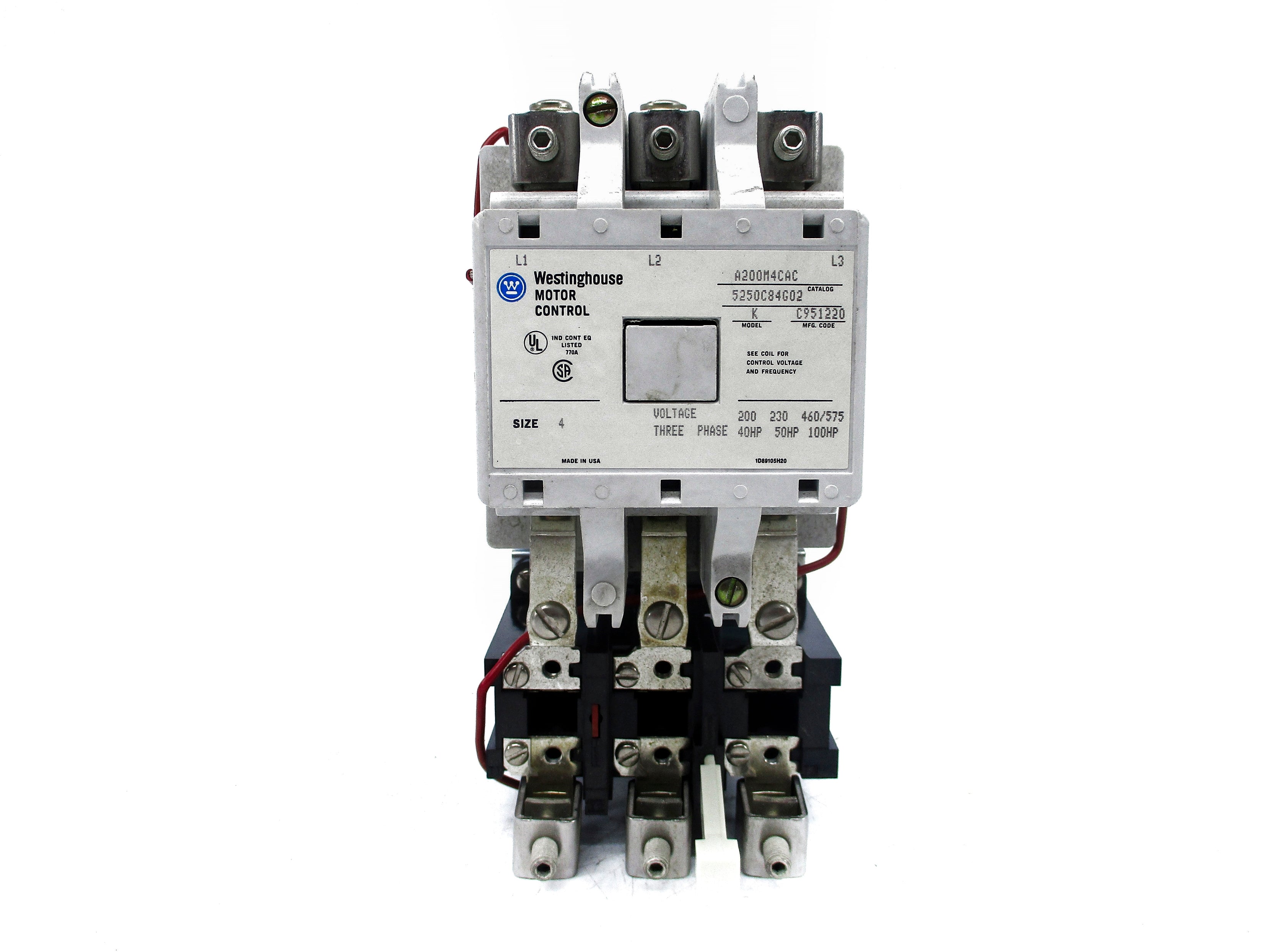 WESTINGHOUSE A200M4CAC NSNP