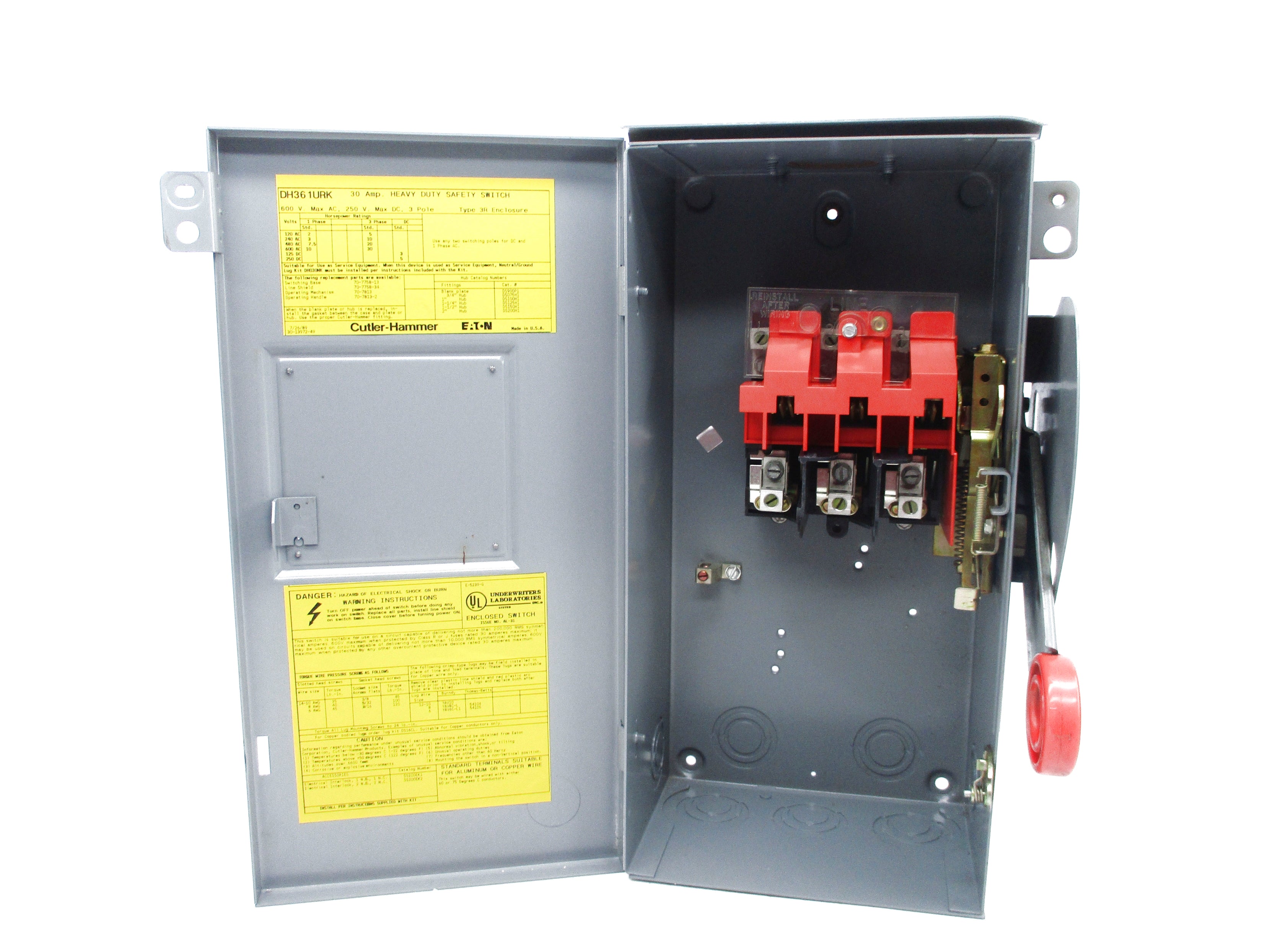 CUTLER HAMMER DH361URK NSNP