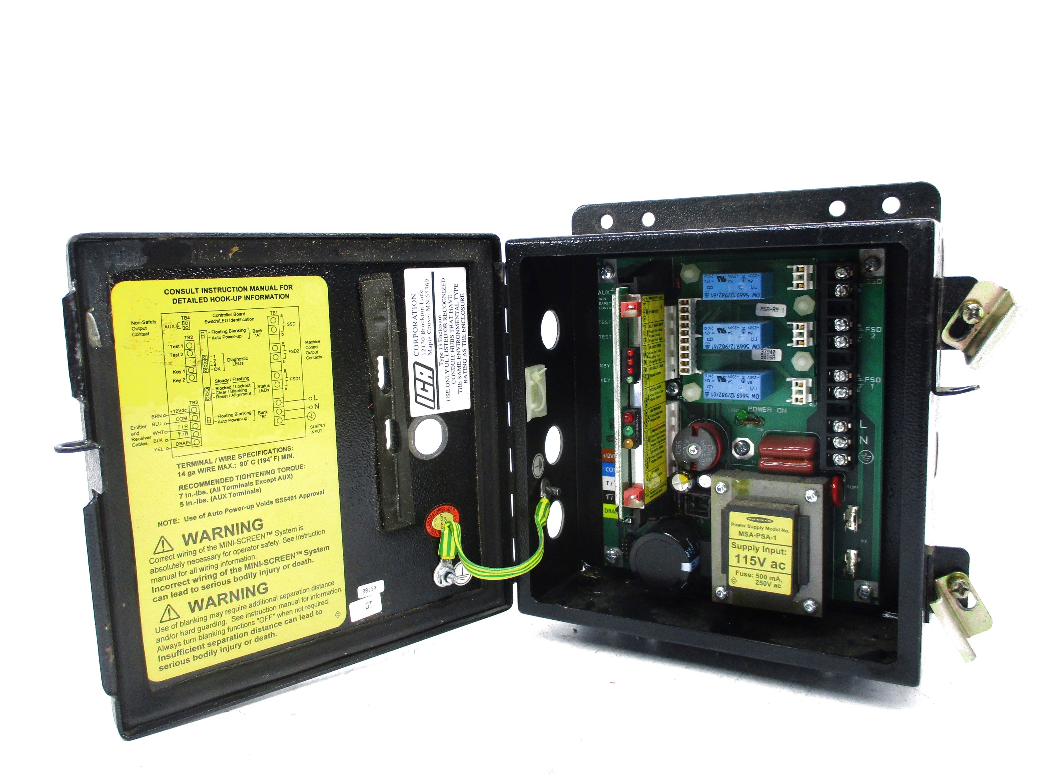 BANNER ENGINEERING MSCA-1 NSNP