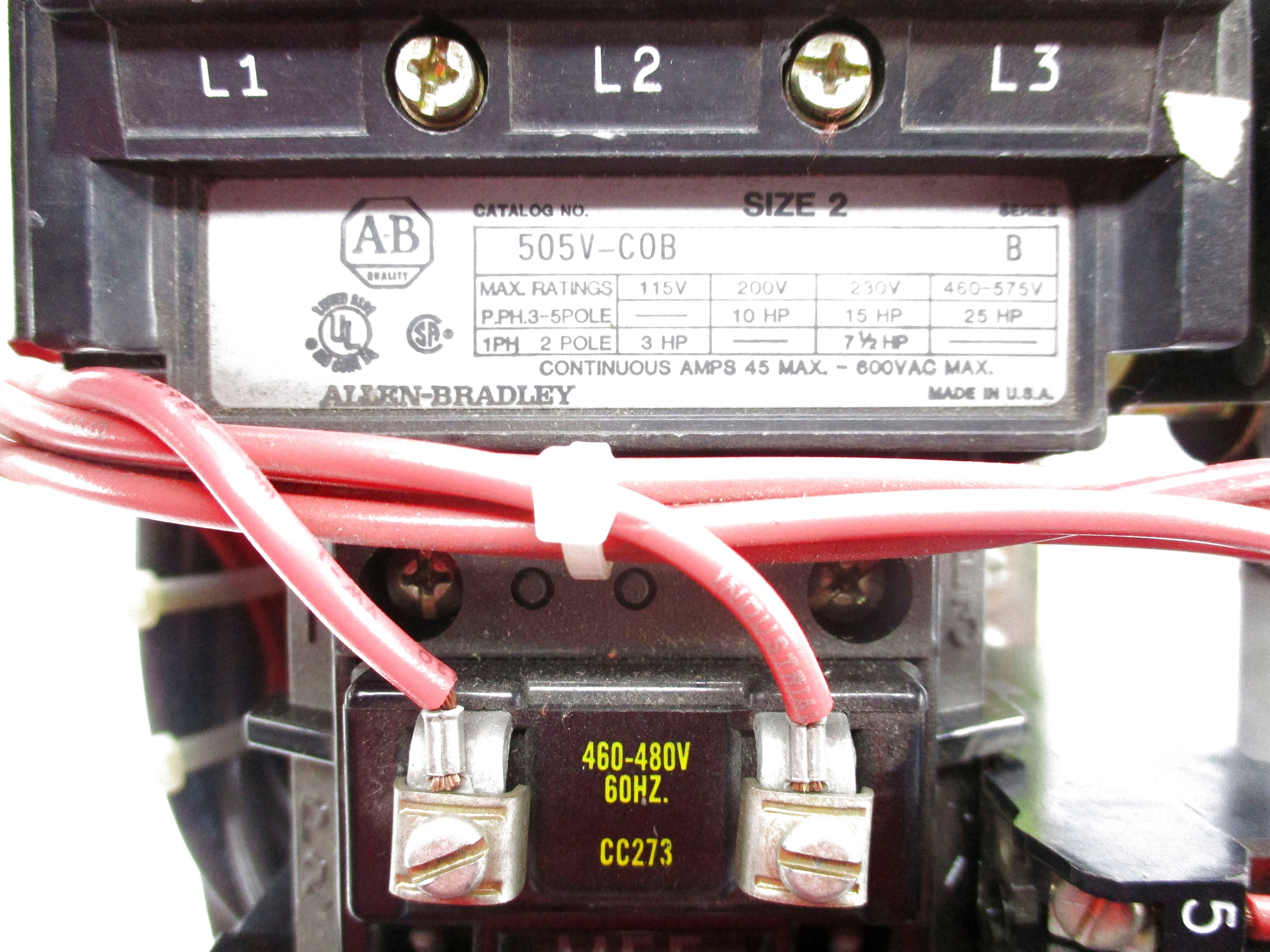 INDUSTRIAL SPARE PART 505V-COB SER. B UNMP