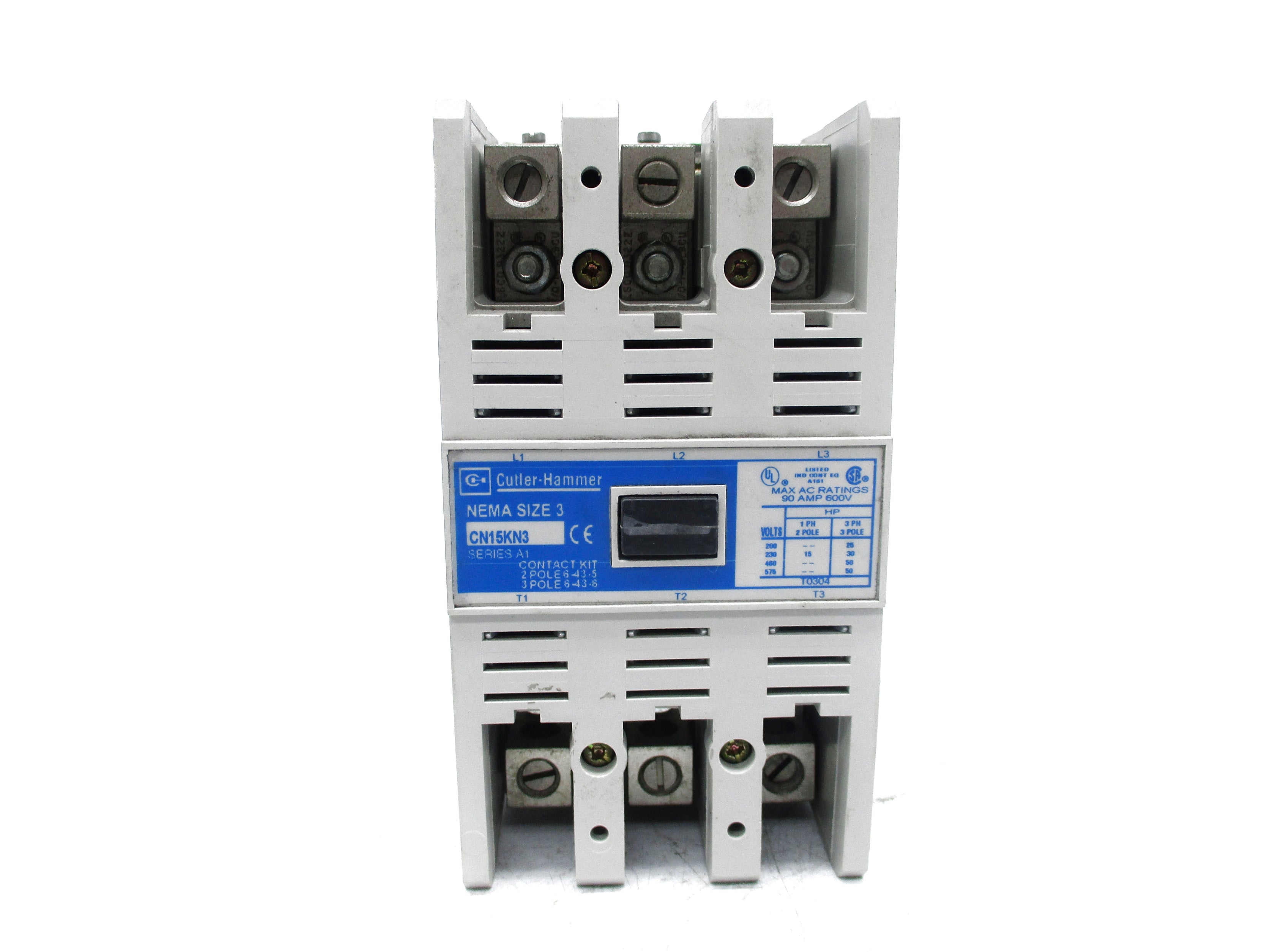 CUTLER HAMMER CN15KN3 SER. A1 120V UNMP