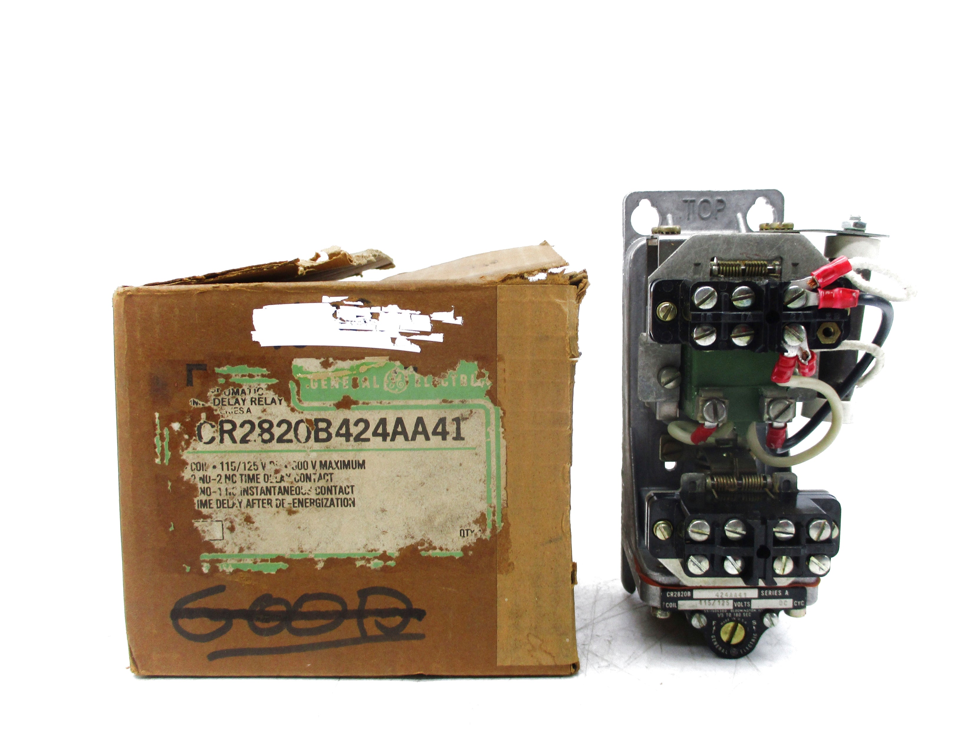GENERAL ELECTRIC CR2820B424AA41 SER. A 125V NSFS