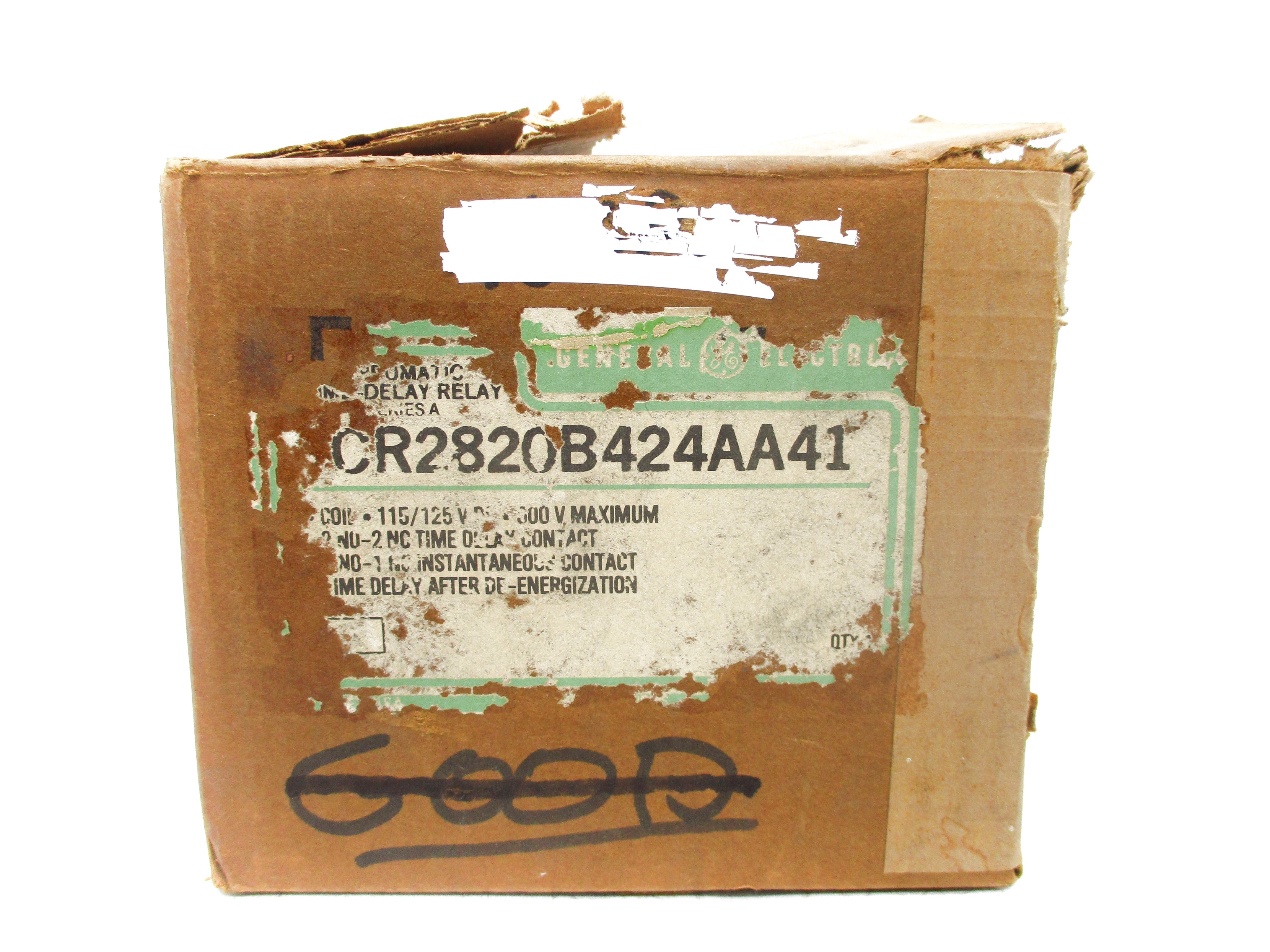 GENERAL ELECTRIC CR2820B424AA41 SER. A 125V NSFS