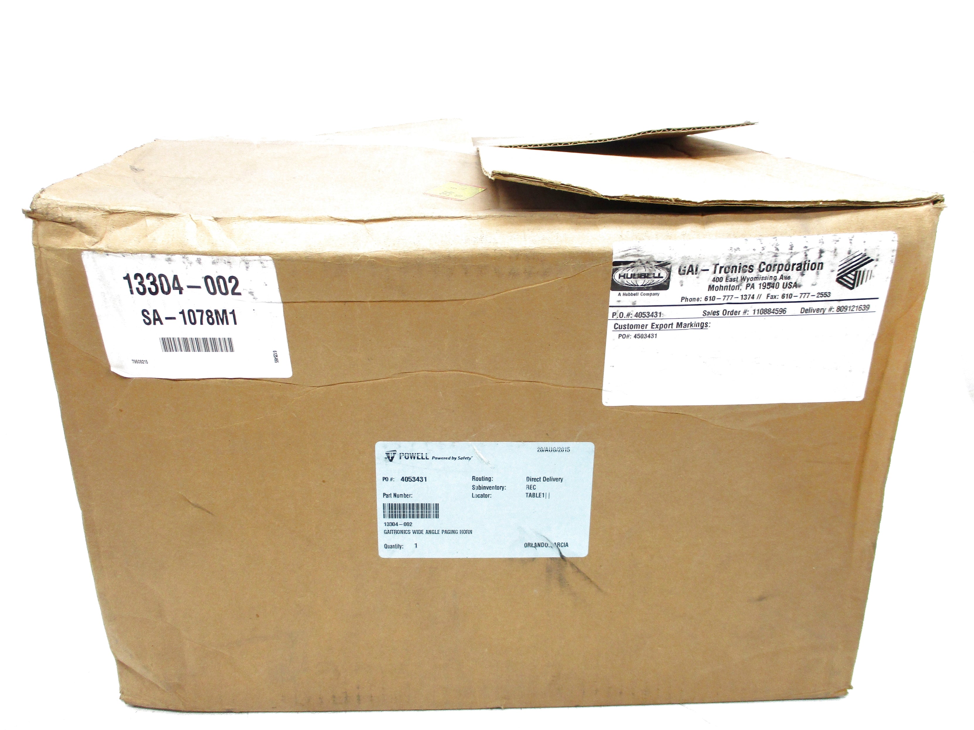 GAI-TRONICS SA-1078M1 13304-002 NSMP
