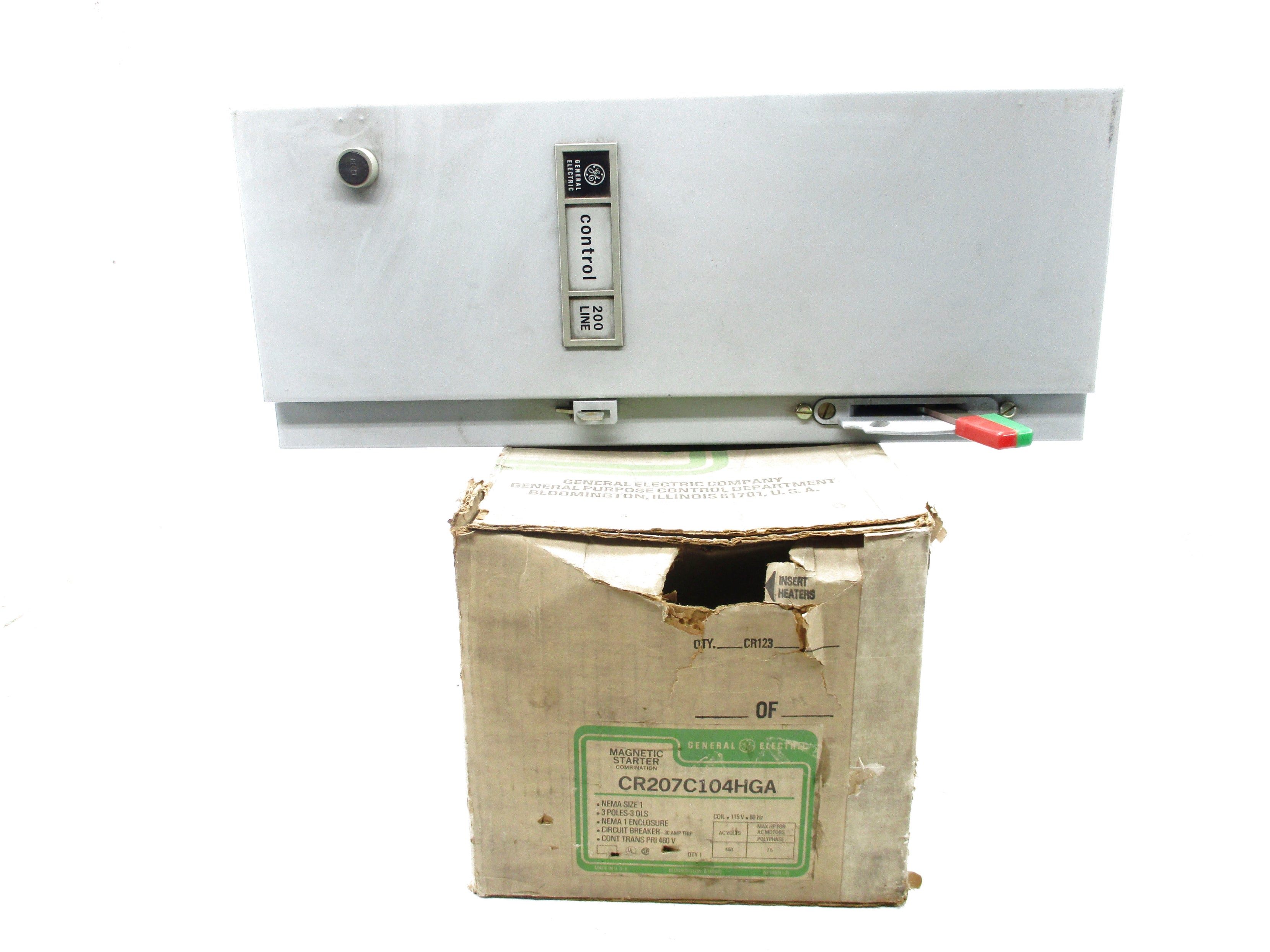GENERAL ELECTRIC CR207C104HGA NSMP