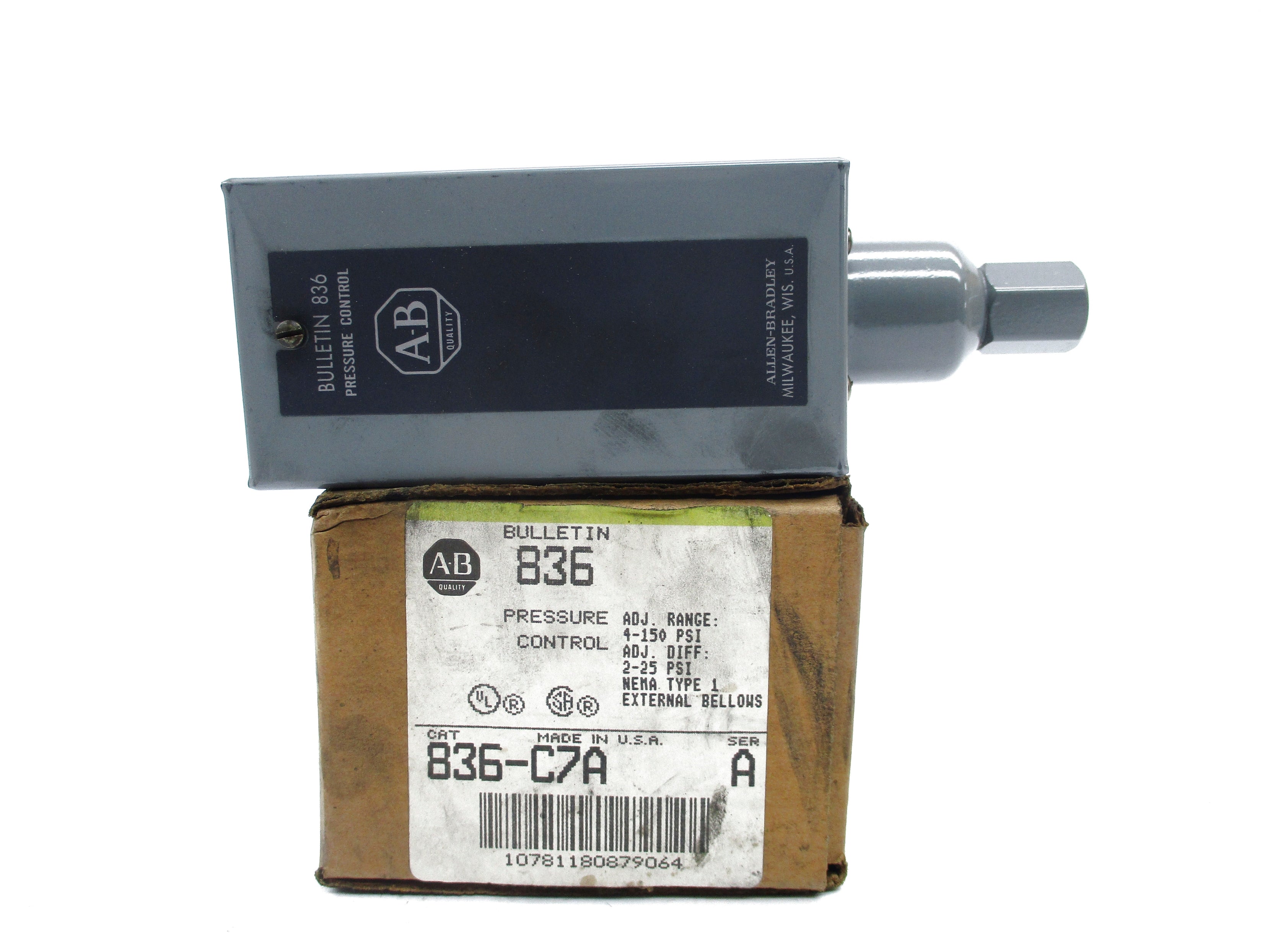 ALLEN BRADLEY 836-C7A SER. A (BR/YL) NSMP