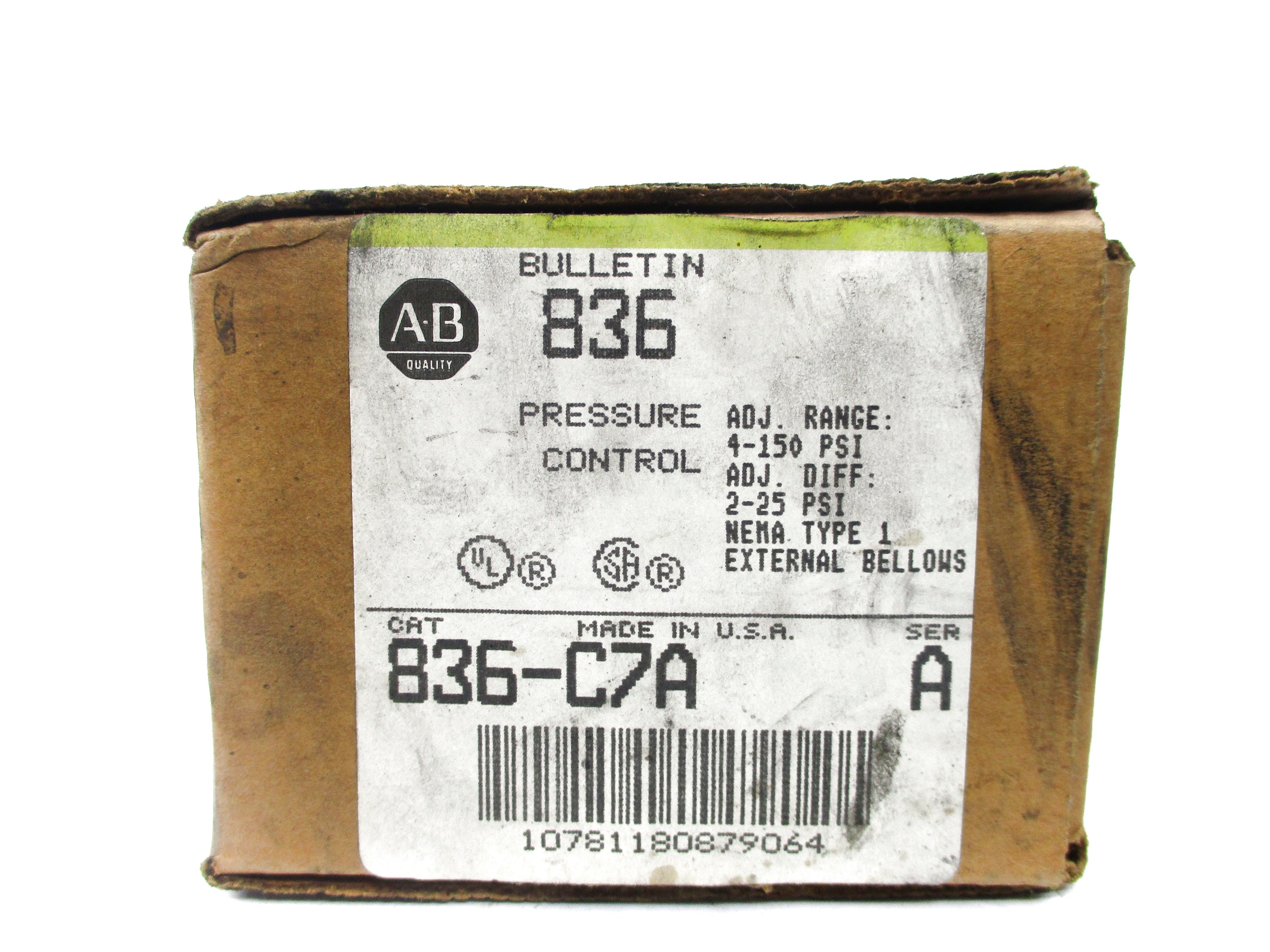 ALLEN BRADLEY 836-C7A SER. A (BR/YL) NSMP