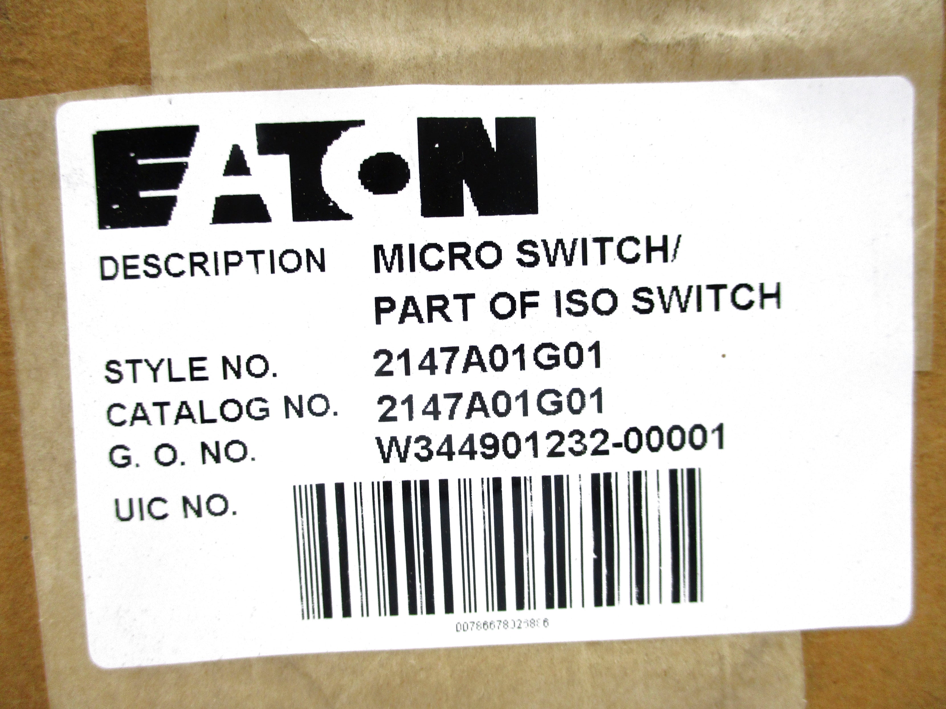 EATON 2147A01G01 NSFS