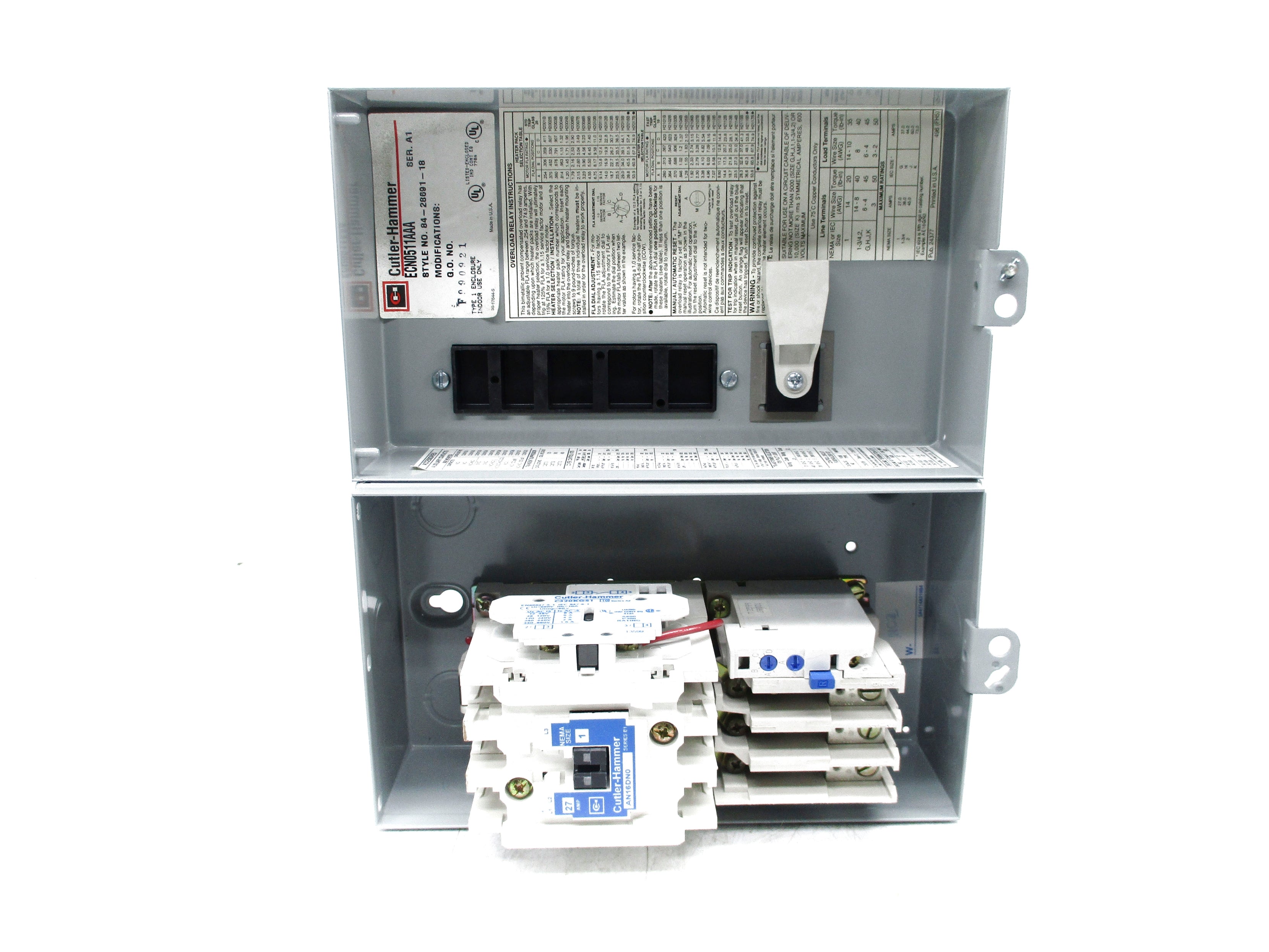 CUTLER HAMMER ECN0511AAA SER. A1 NSMP