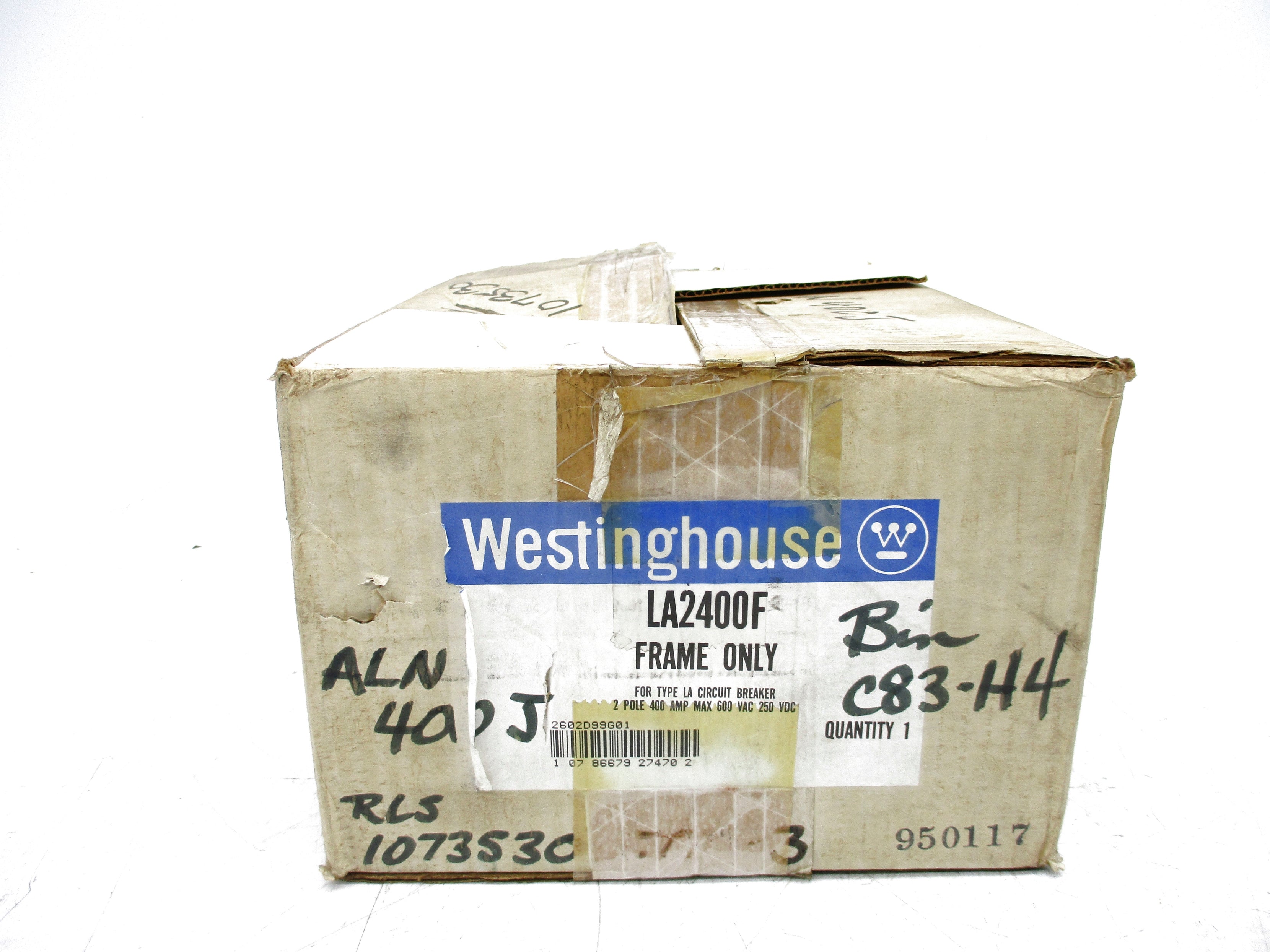 WESTINGHOUSE LA2400F 400A 250VDC NSMP
