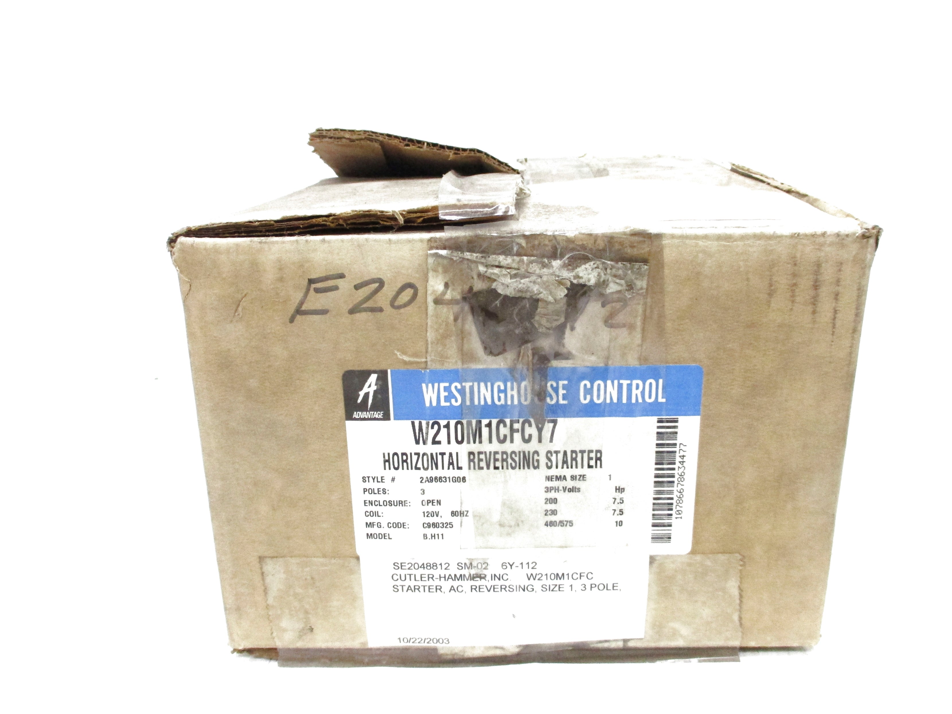 WESTINGHOUSE W210M1CFCY7 NSMP