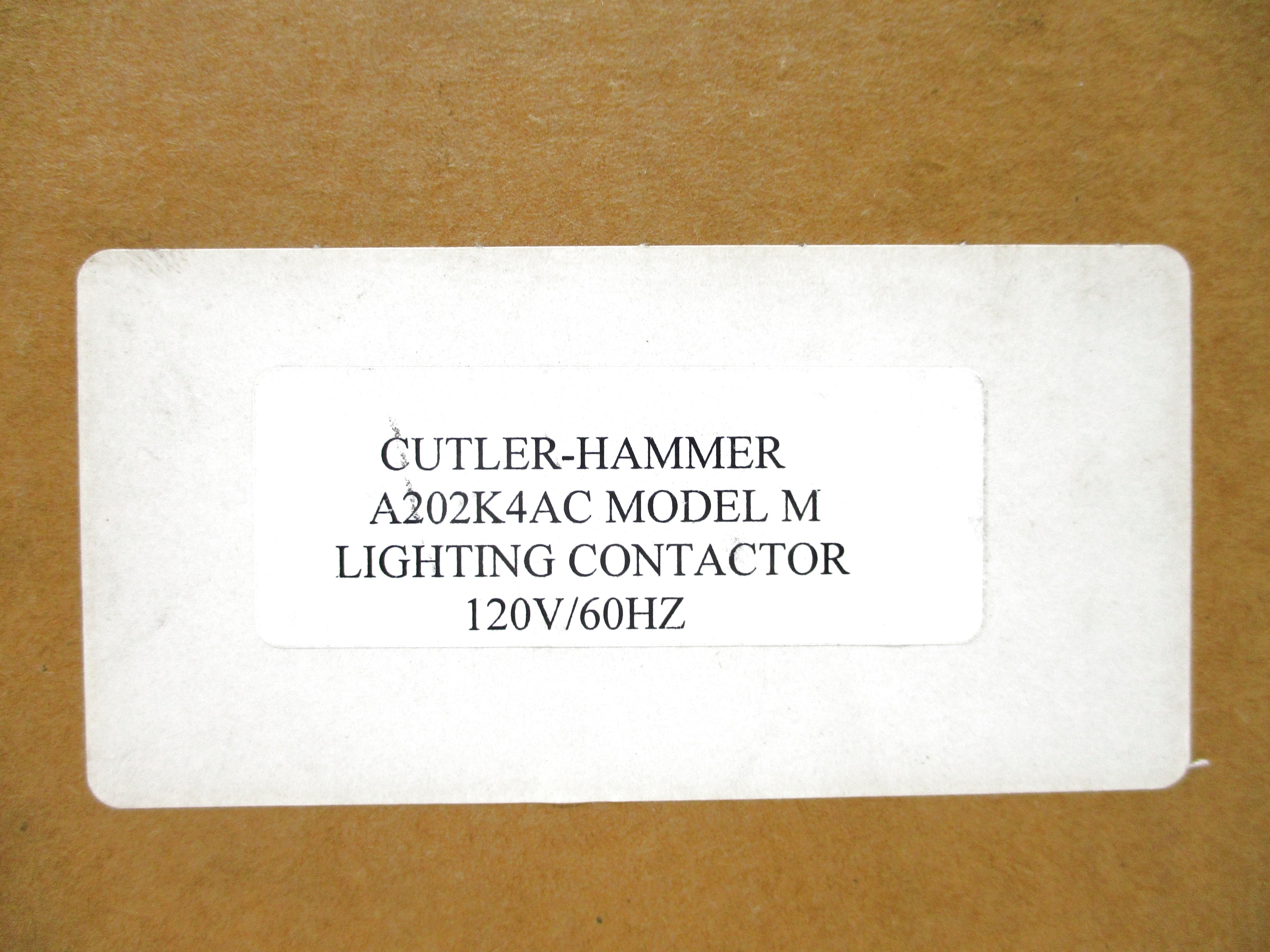 CUTLER HAMMER A202K4AC 120V NSFS