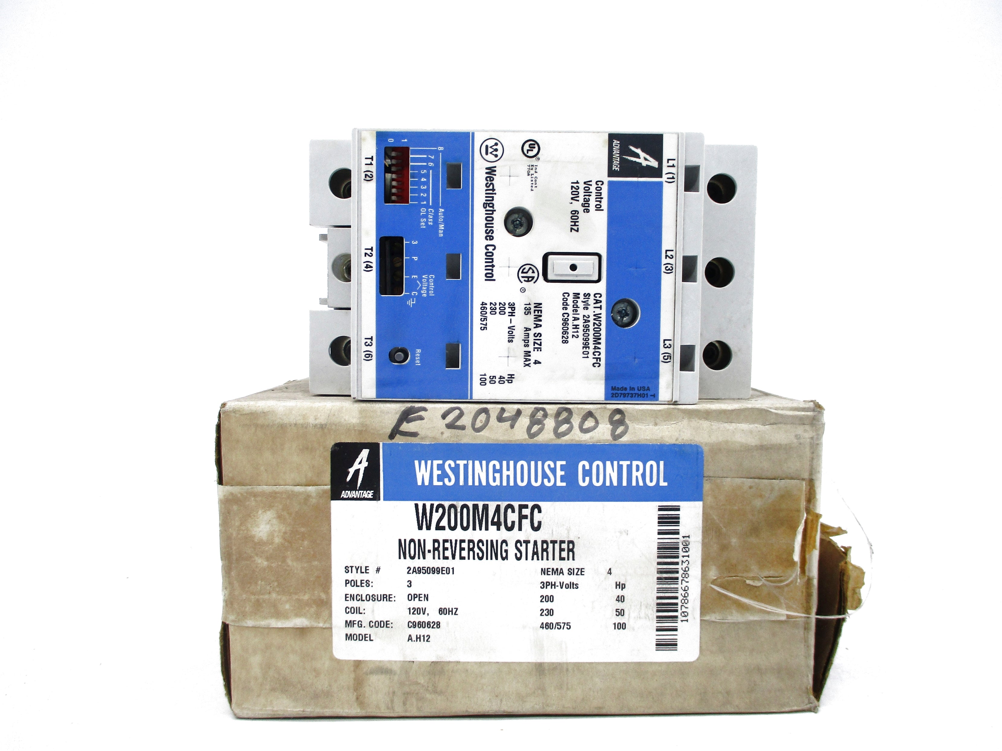 WESTINGHOUSE W200M4CFC NSMP