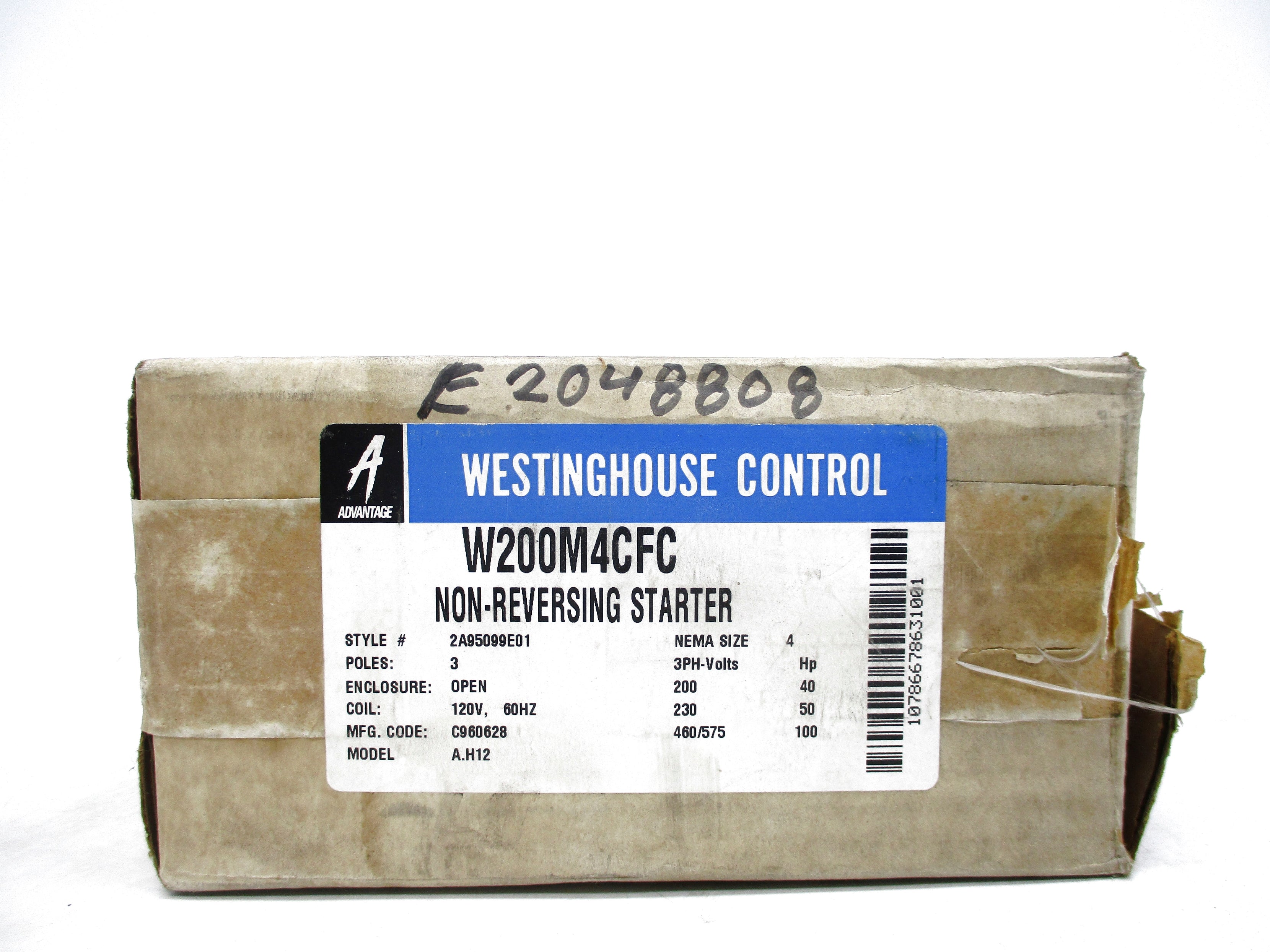 WESTINGHOUSE W200M4CFC NSMP