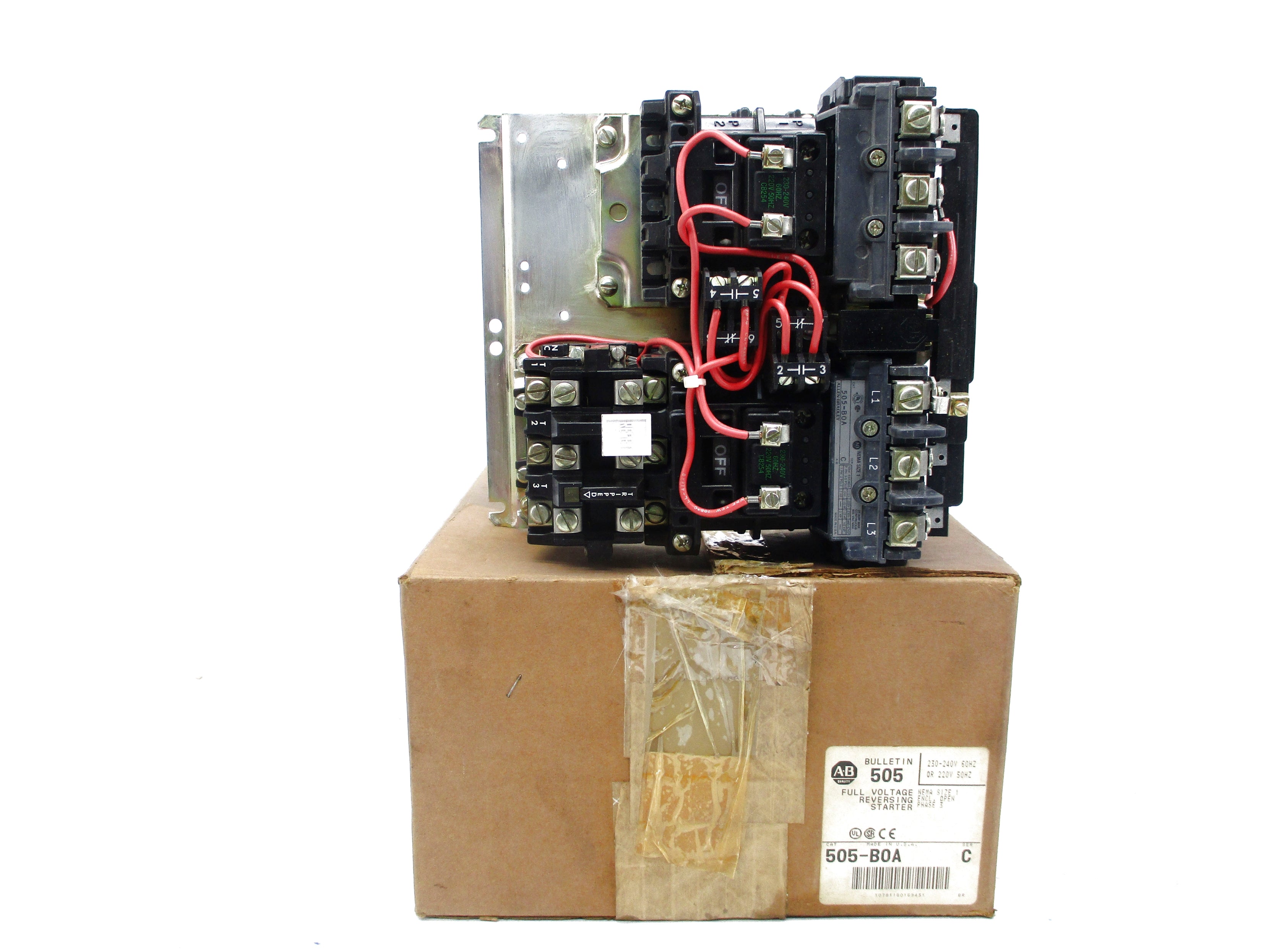 ALLEN BRADLEY 505-BOA SER. C (BR/WH) NSMP