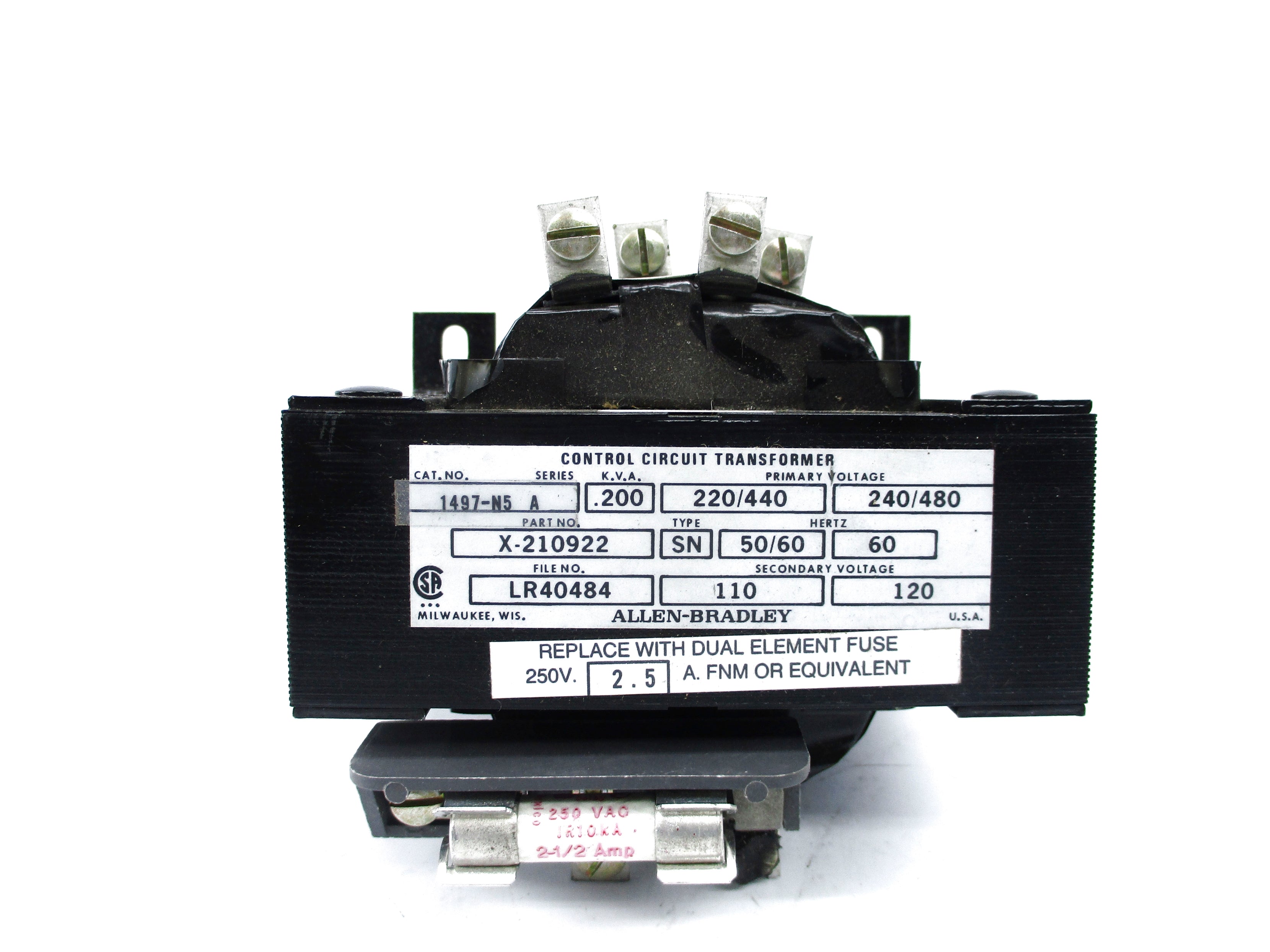 ALLEN BRADLEY 1497-N5 SER. A NSNP