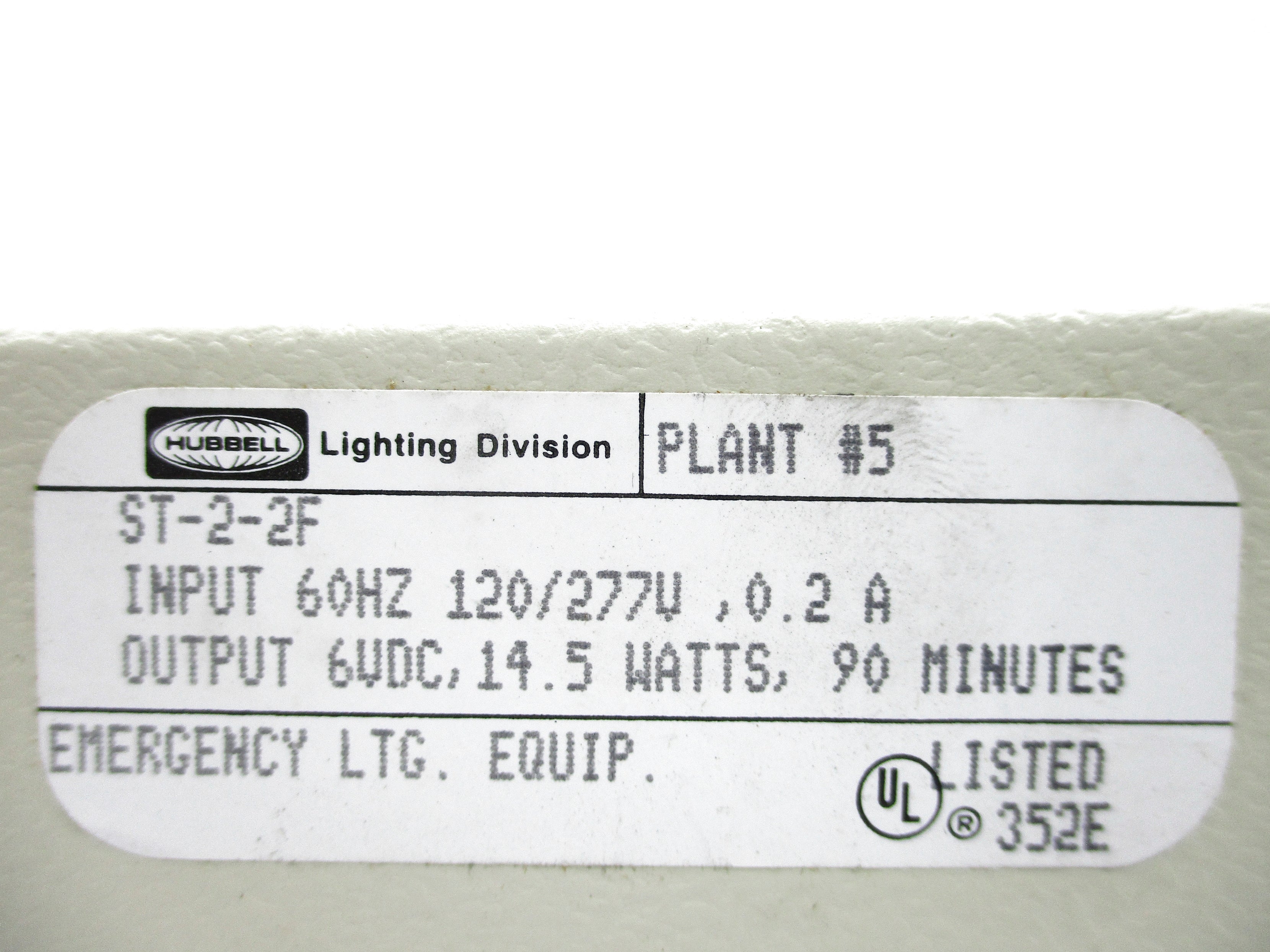 HUBBELL ST-2-2F UNMP