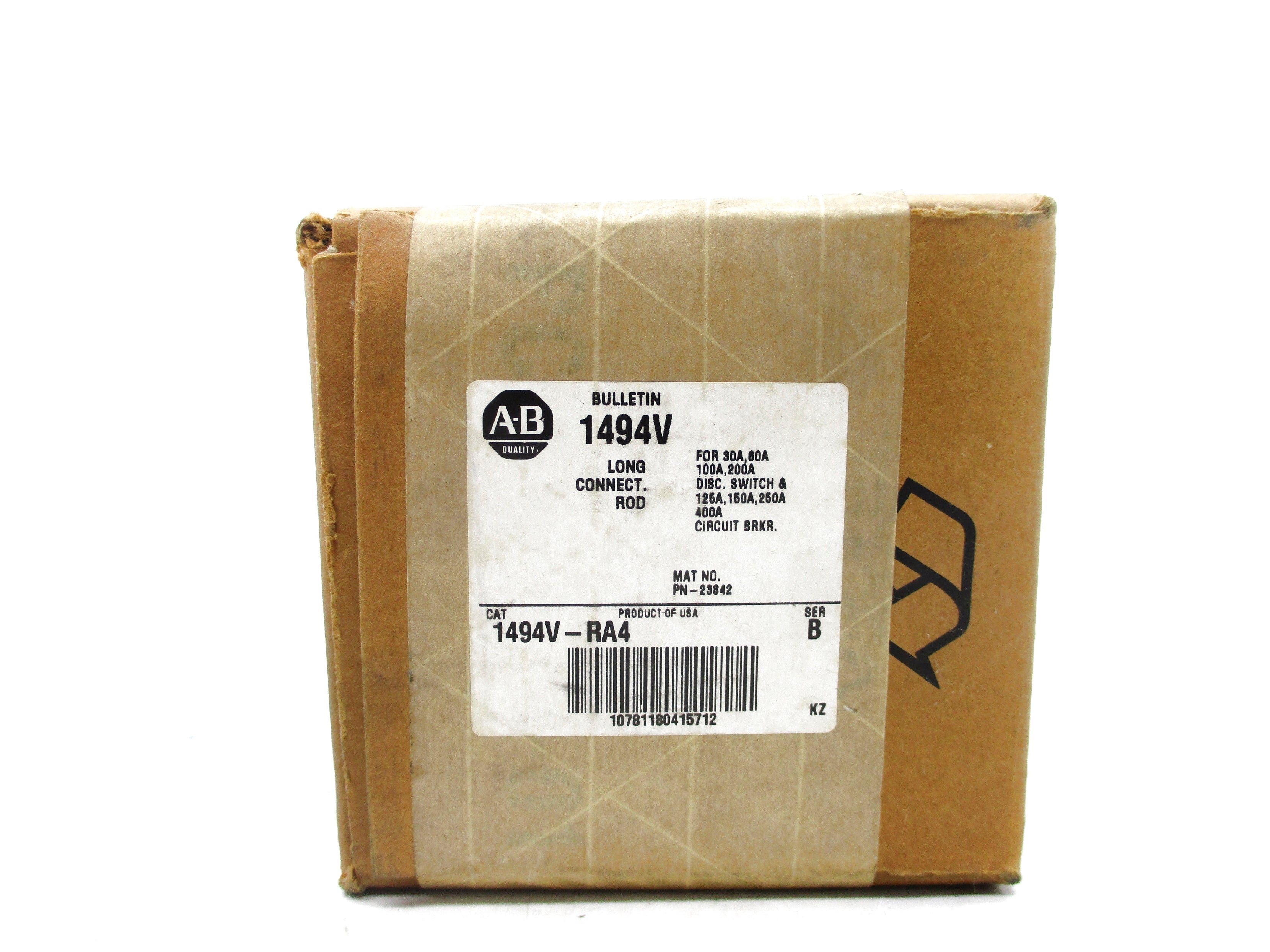 ALLEN BRADLEY 1494V-RA4 SER. B (BR/WH) NSMP