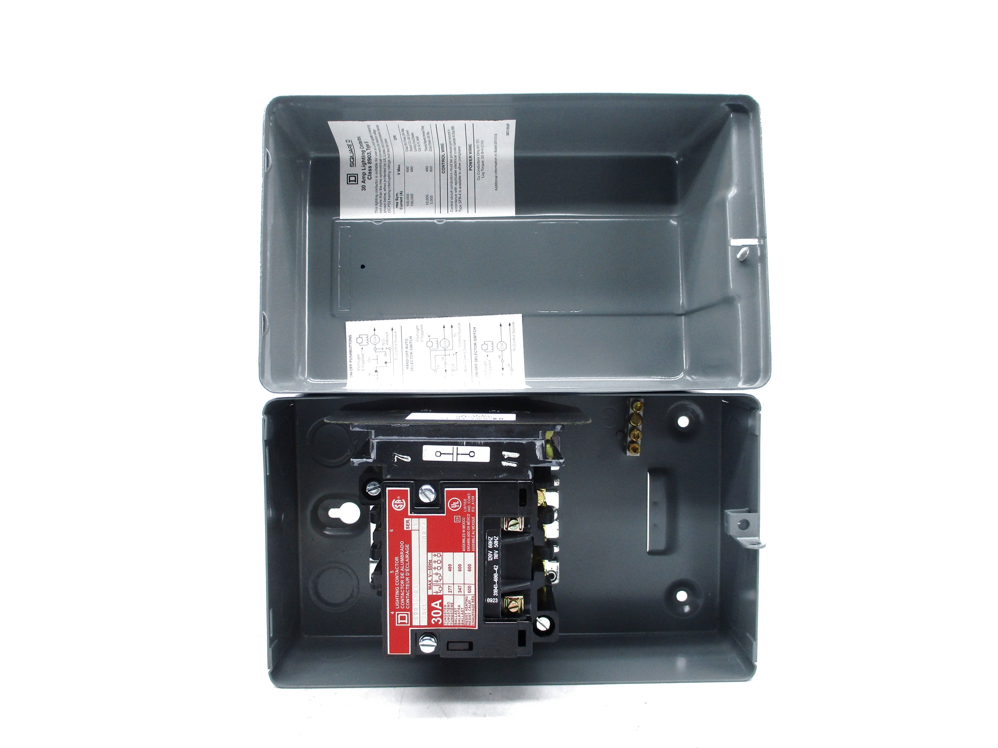 SQUARE D 8903SMG3V02 SER. A 120V NSMP