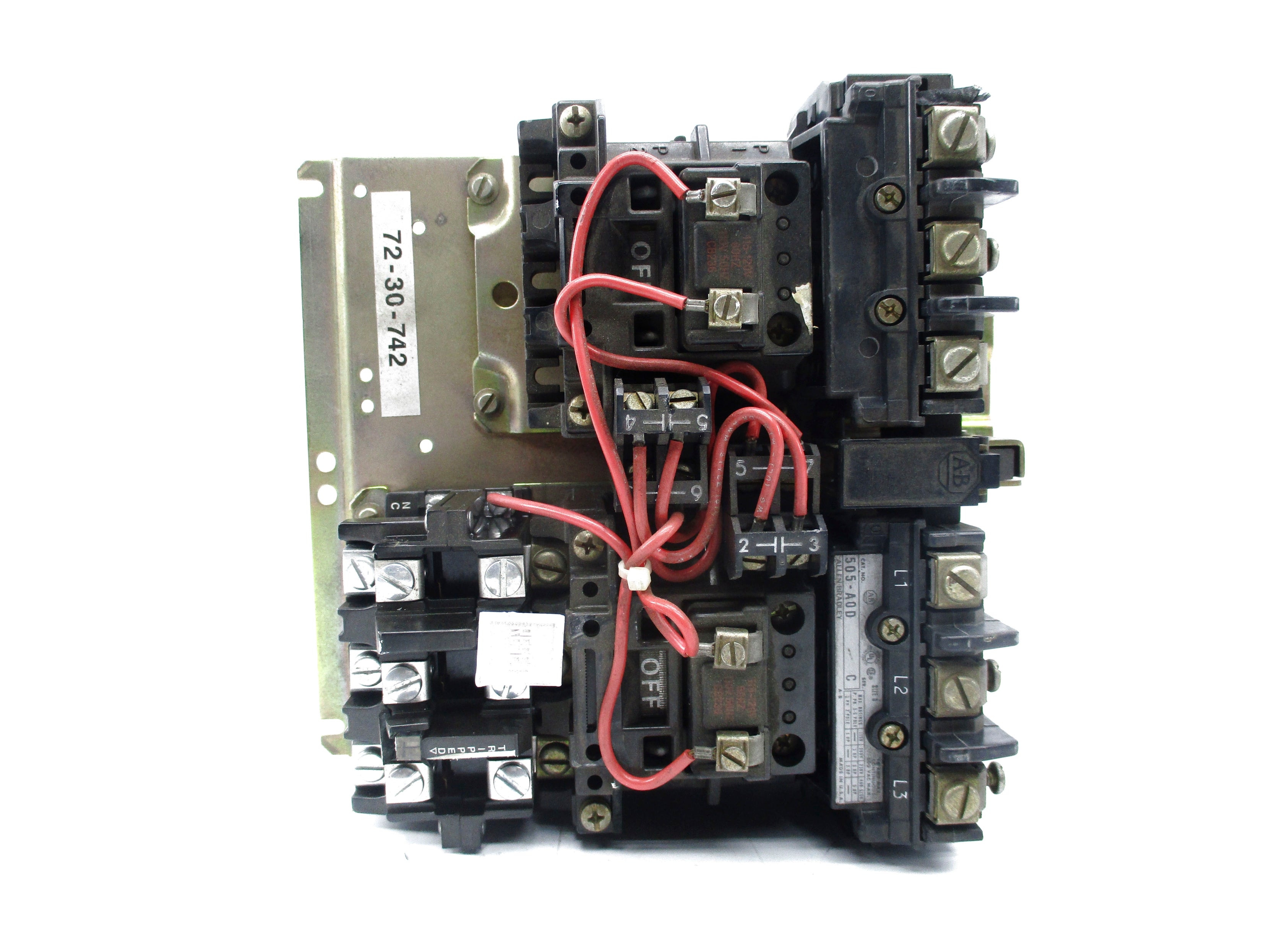 ALLEN BRADLEY 505-AOD SER. C (AS PICTURED) NSNP