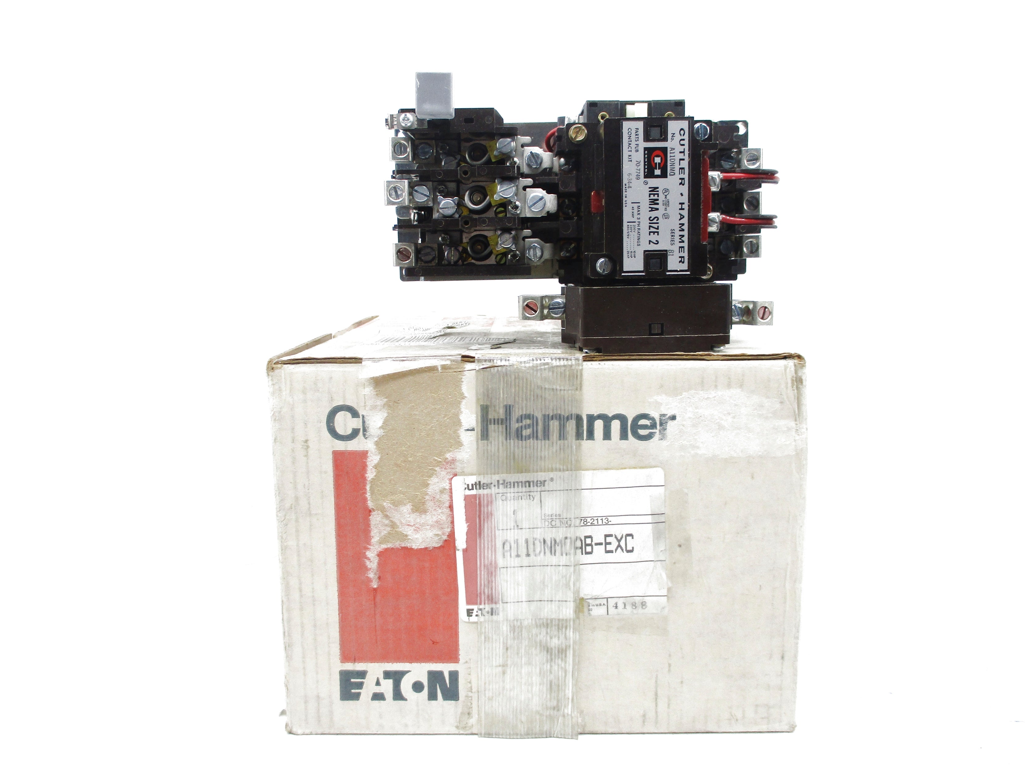 CUTLER HAMMER A11DNM0AB-EXC SER. B1 NSMP