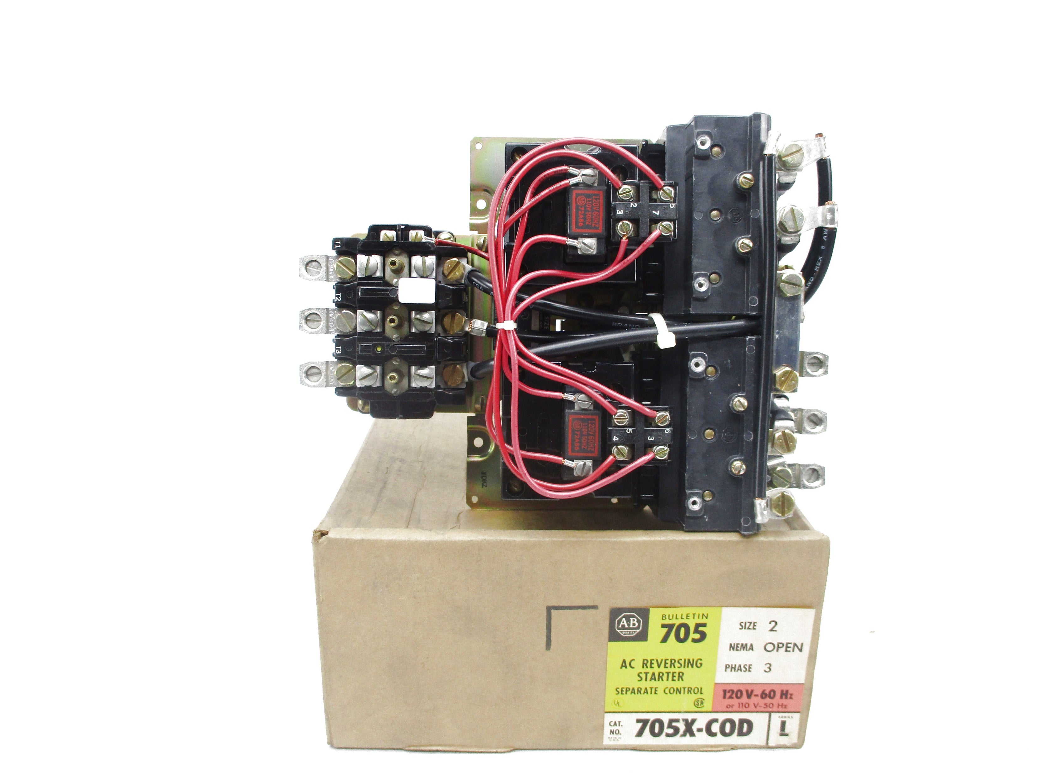 ALLEN BRADLEY 705X-COD SER. L (BR/YL) NSMP