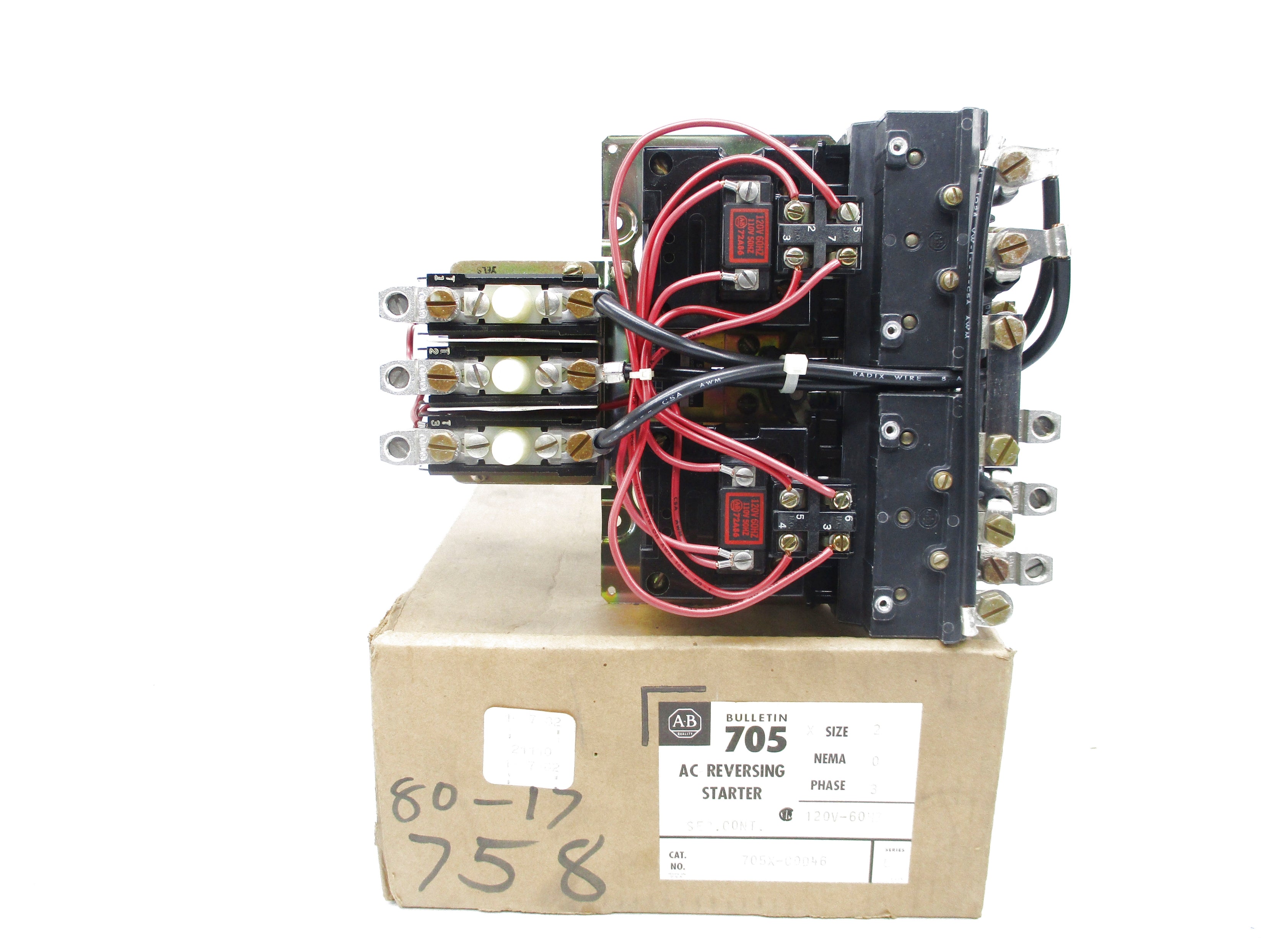 ALLEN BRADLEY 705X-COD46 SER. L (BR/YL) NSMP