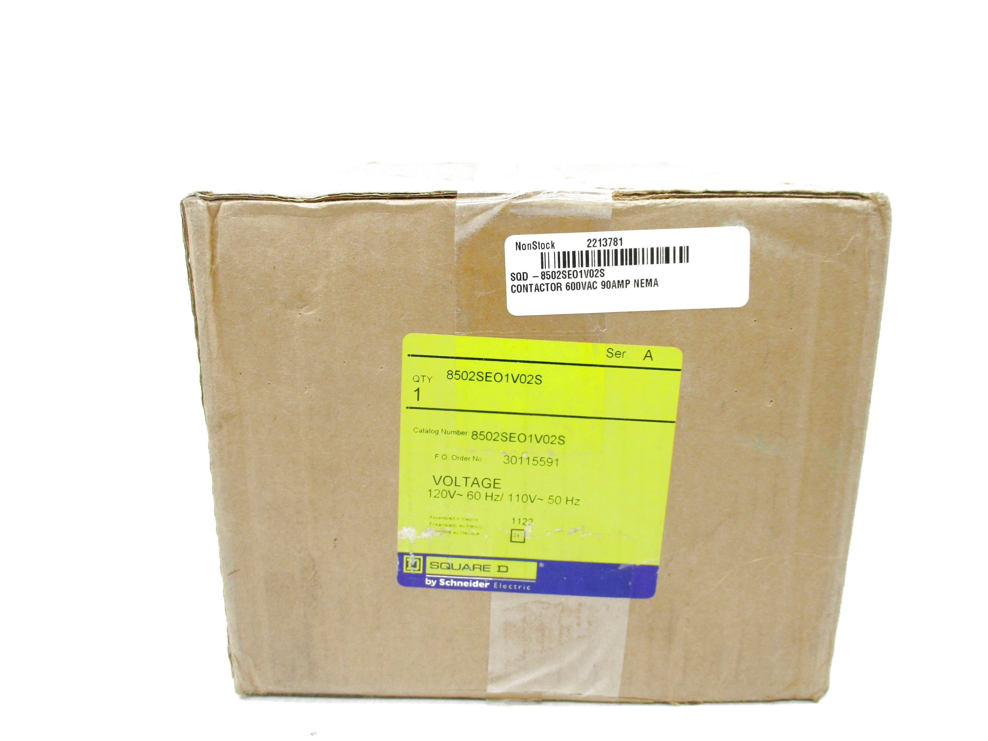 SQUARE D 8502SEO1V02S SER. A 120V NSMP