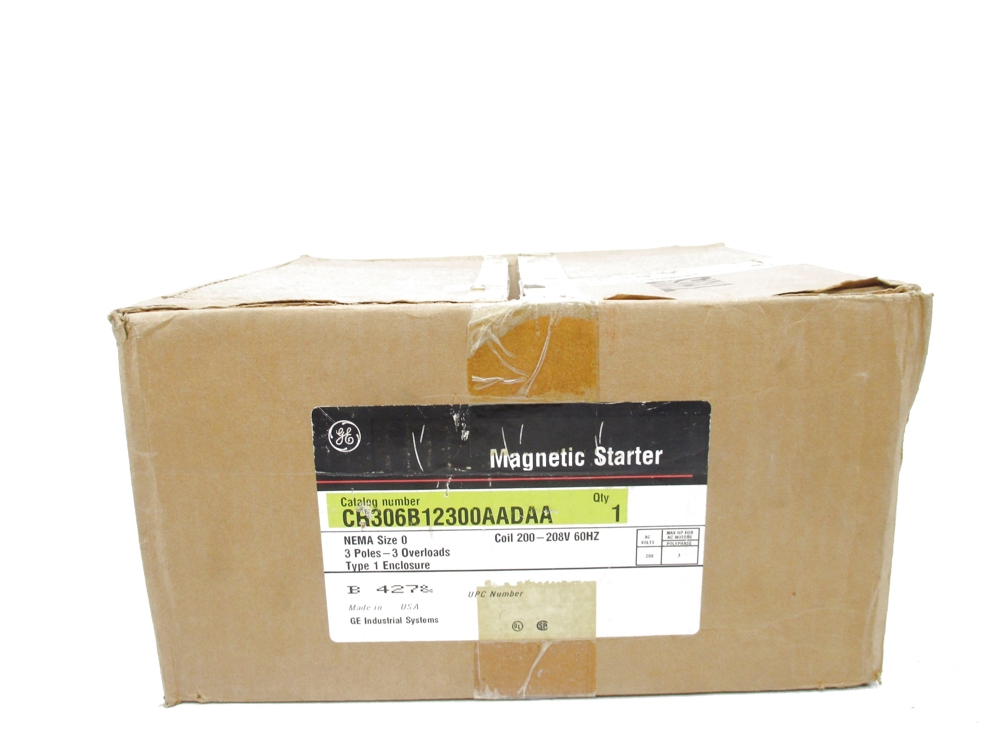 GENERAL ELECTRIC CR306B12300AADDAA NSMP