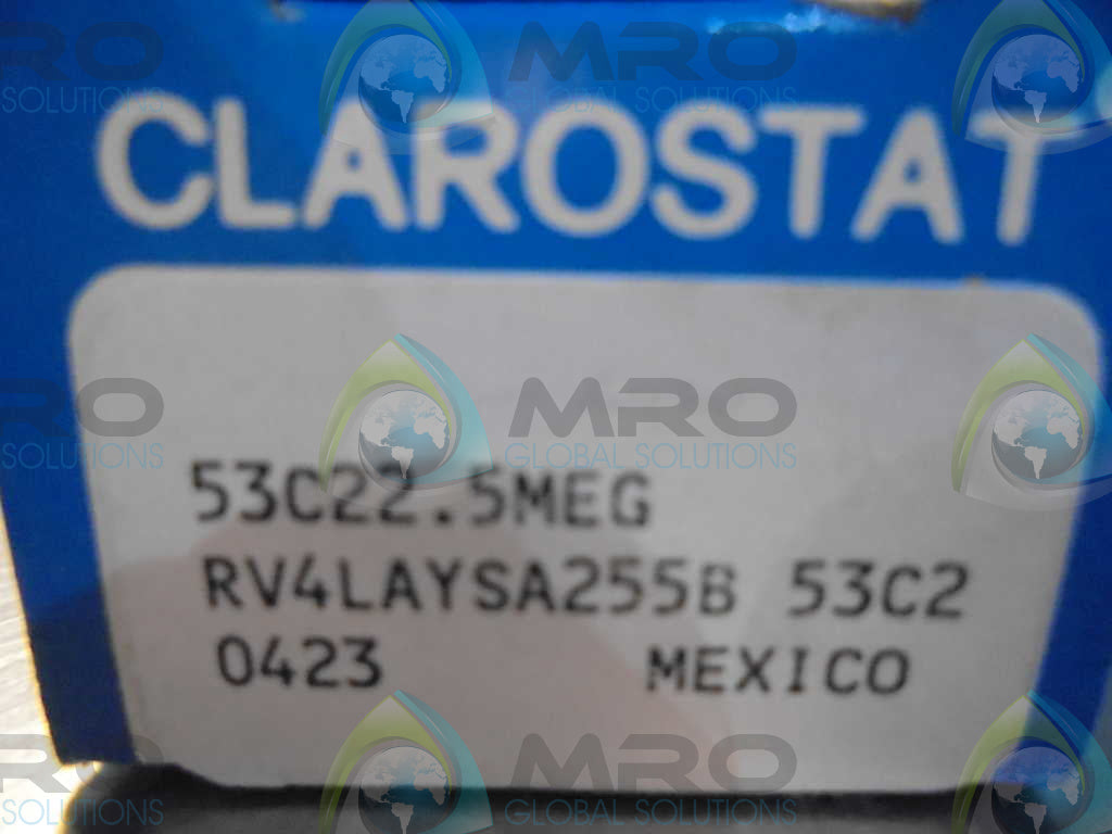 CLAROSTAT RV4LAYSA 255B *NEW IN BOX*