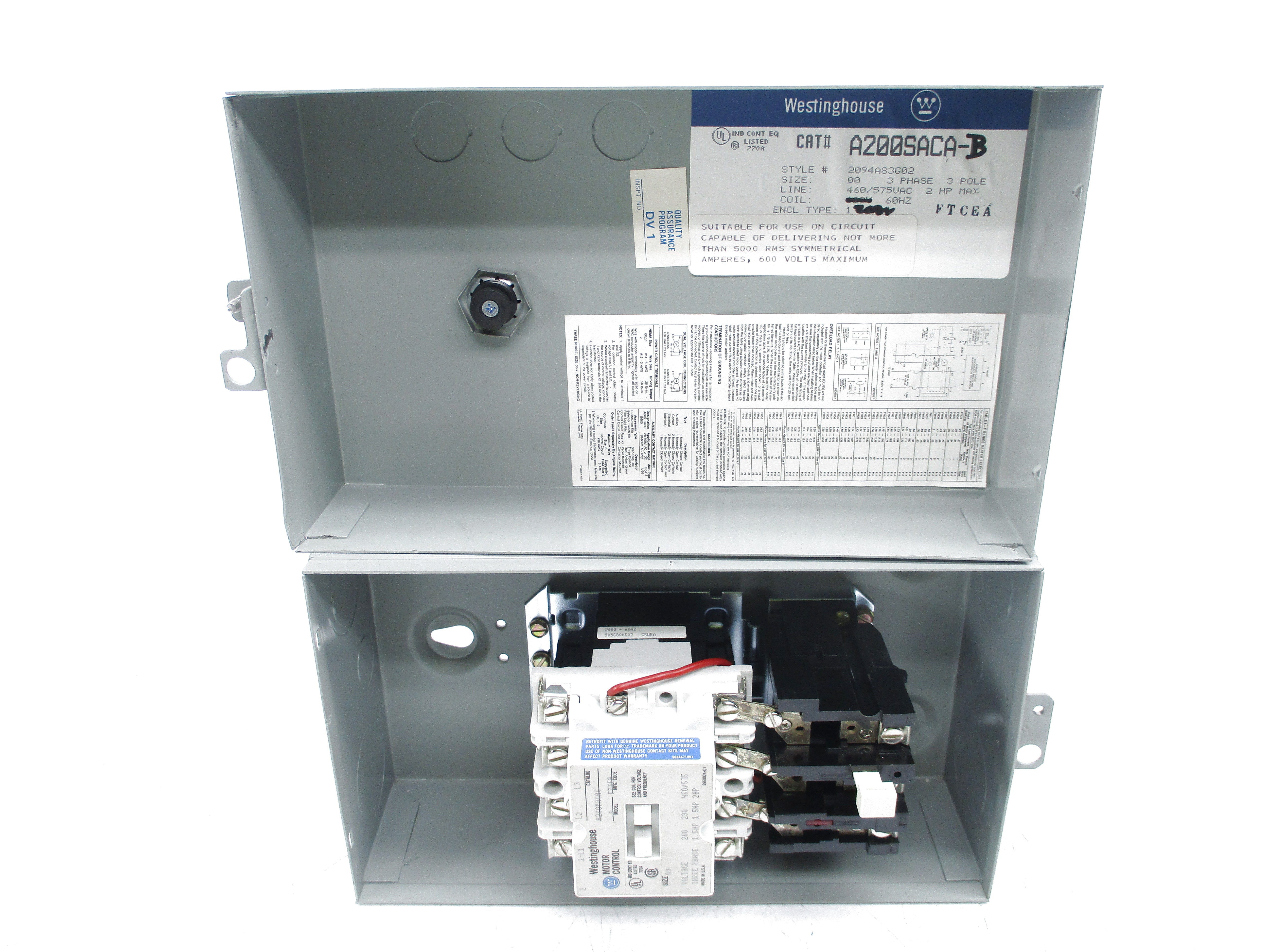 WESTINGHOUSE A200SACA-B NSNP