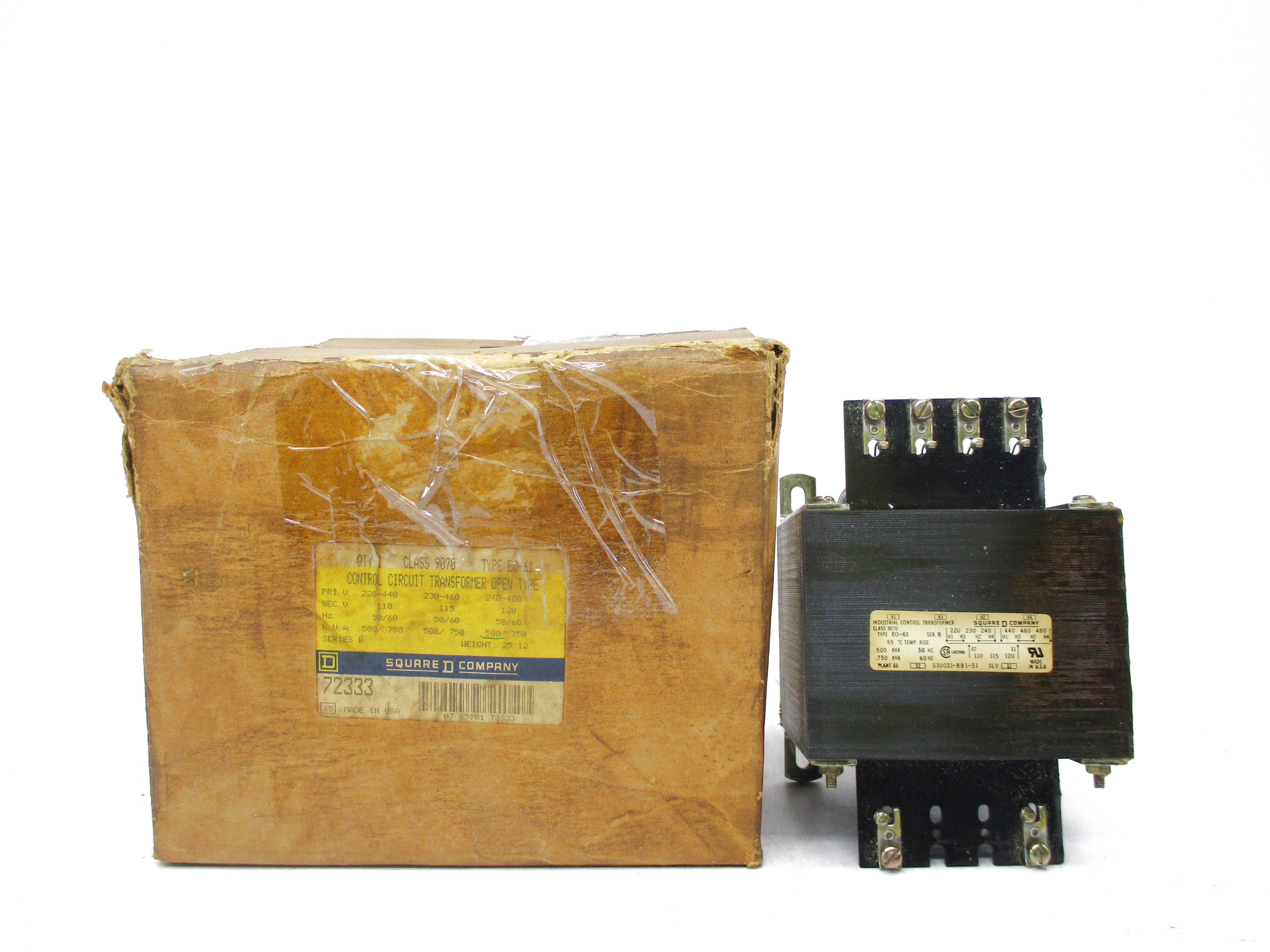 SQUARE D 9070EO61 SER. B NSMP