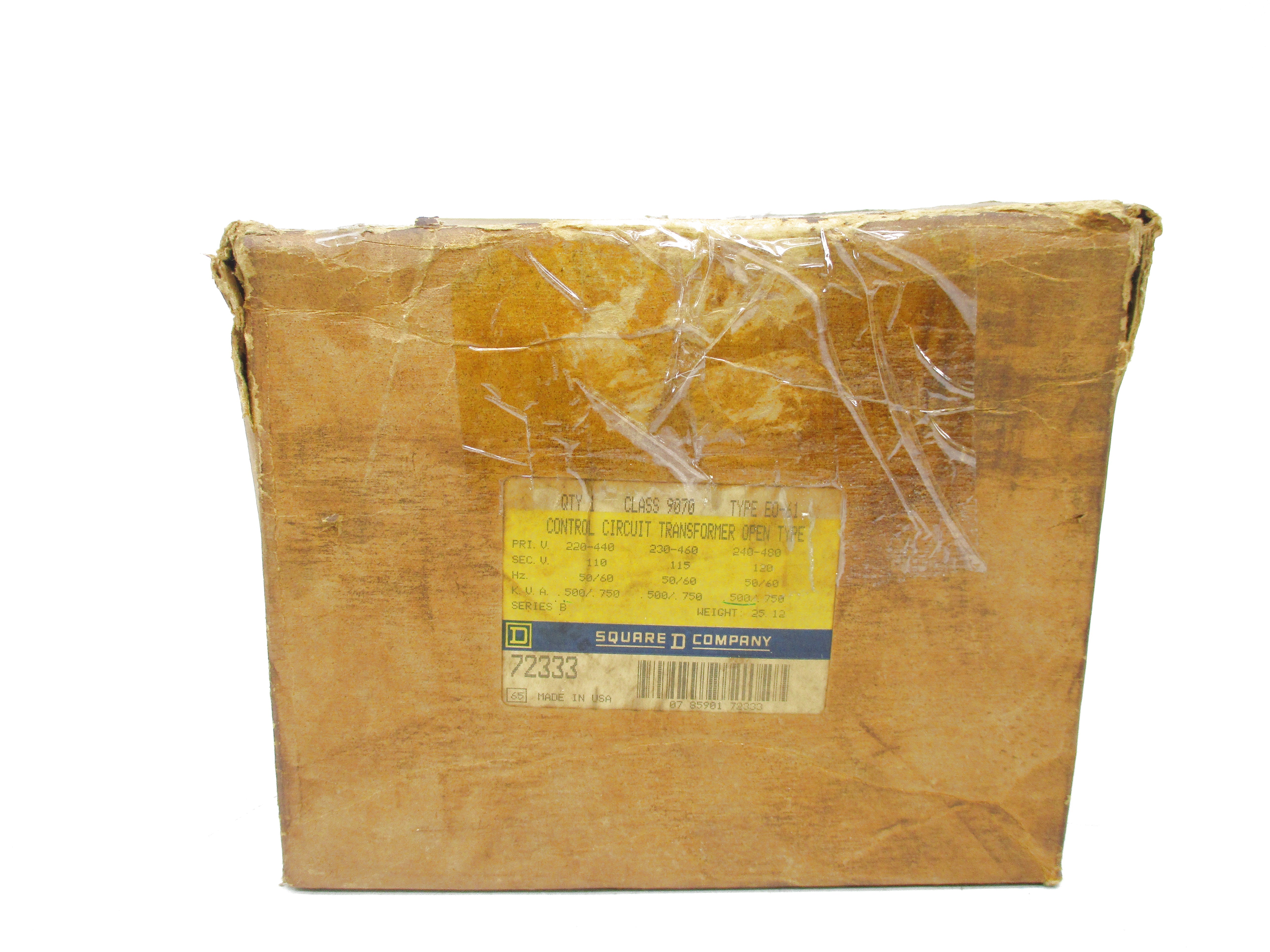 SQUARE D 9070EO61 SER. B NSMP