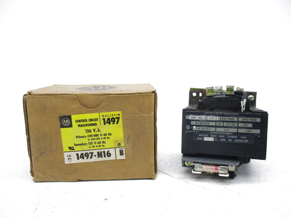 ALLEN BRADLEY 1497-N16 SER. B 240/480V (BR/YL) NSMP