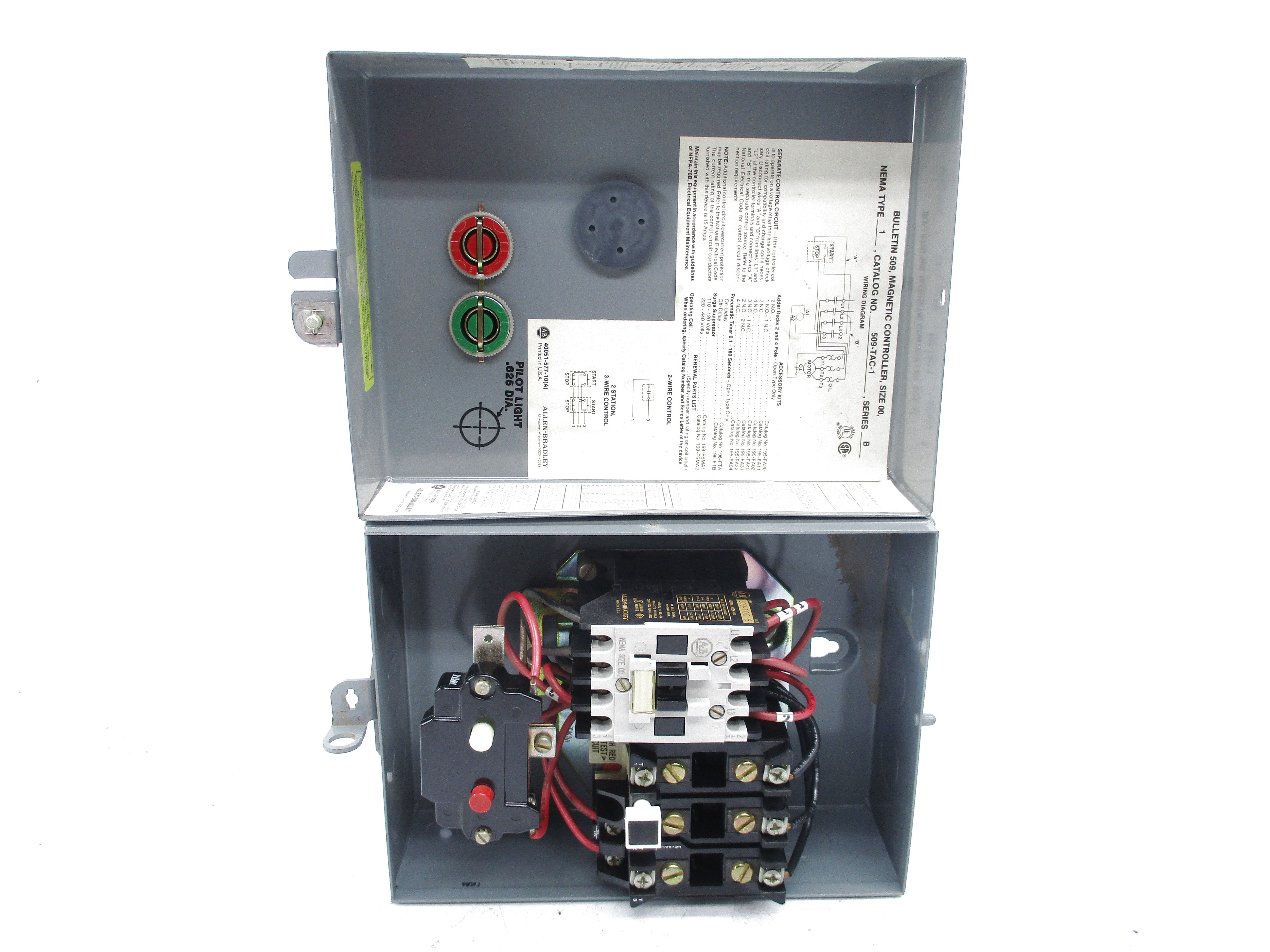 INDUSTRIAL SPARE PART 509-TAC-1 SER. B NSNP