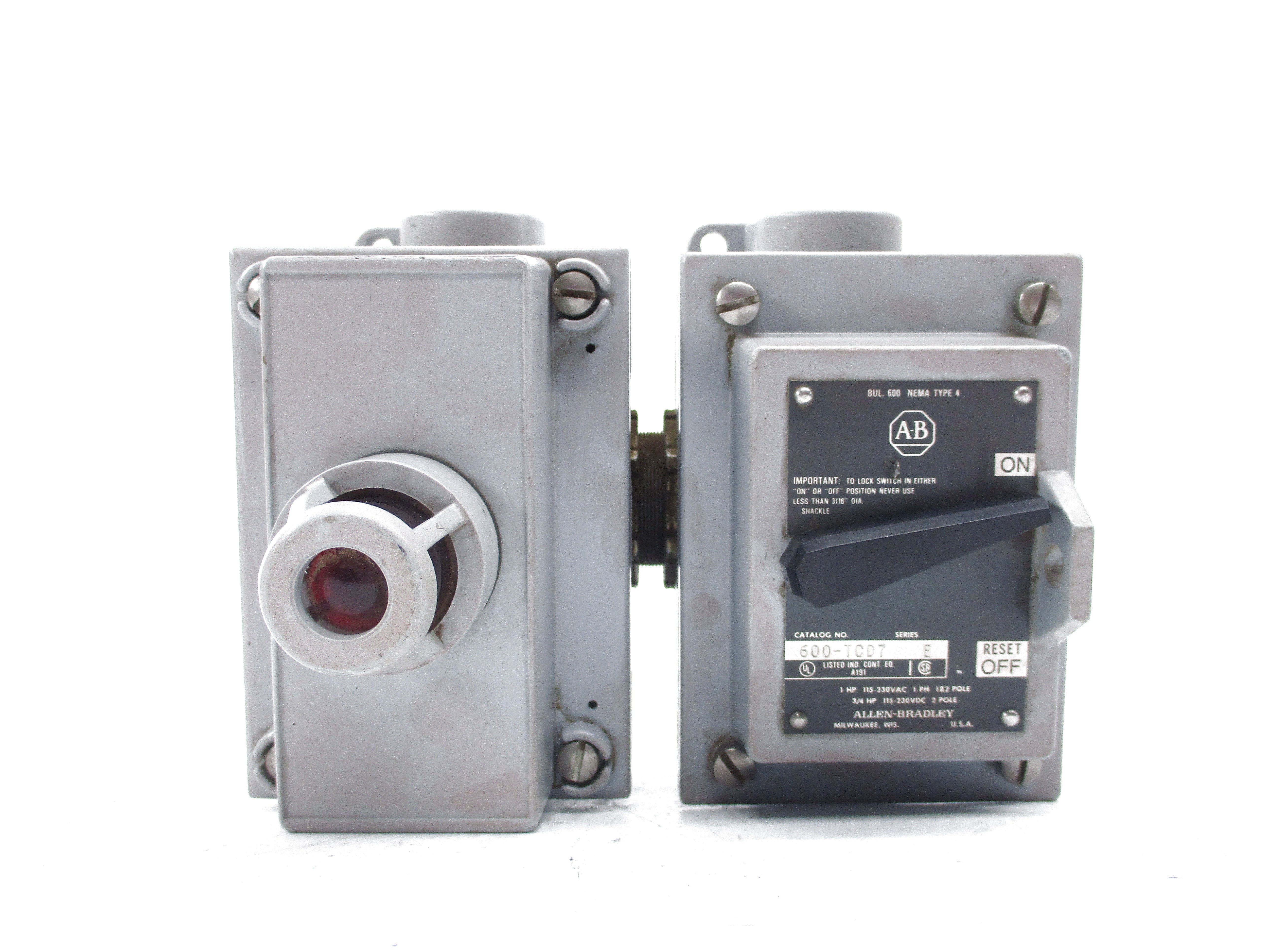 ALLEN BRADLEY 600-TCD7 SER. E NSNP