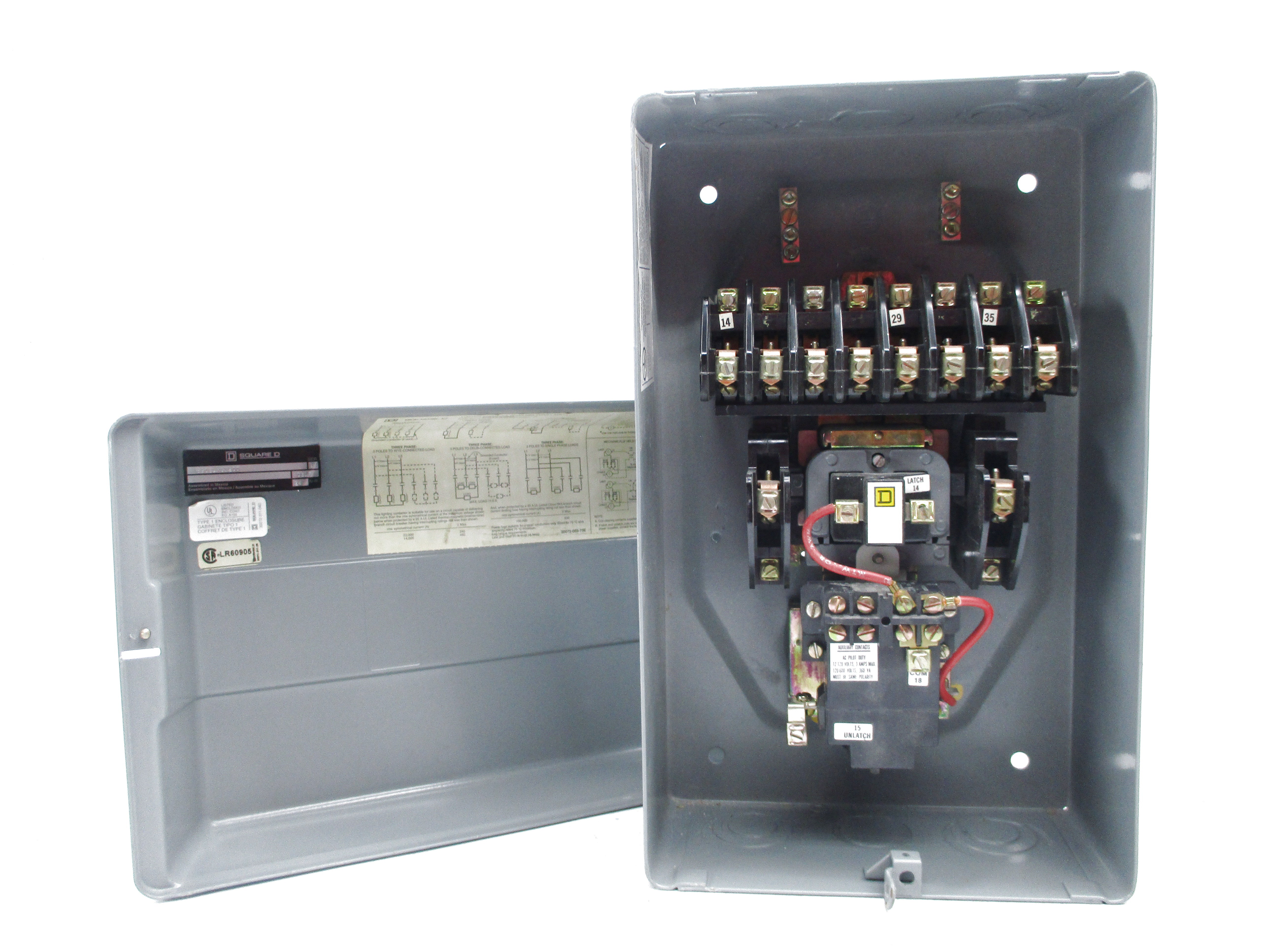 SQUARE D 8903LXG1200V02 SER. B 110-120V NSNP