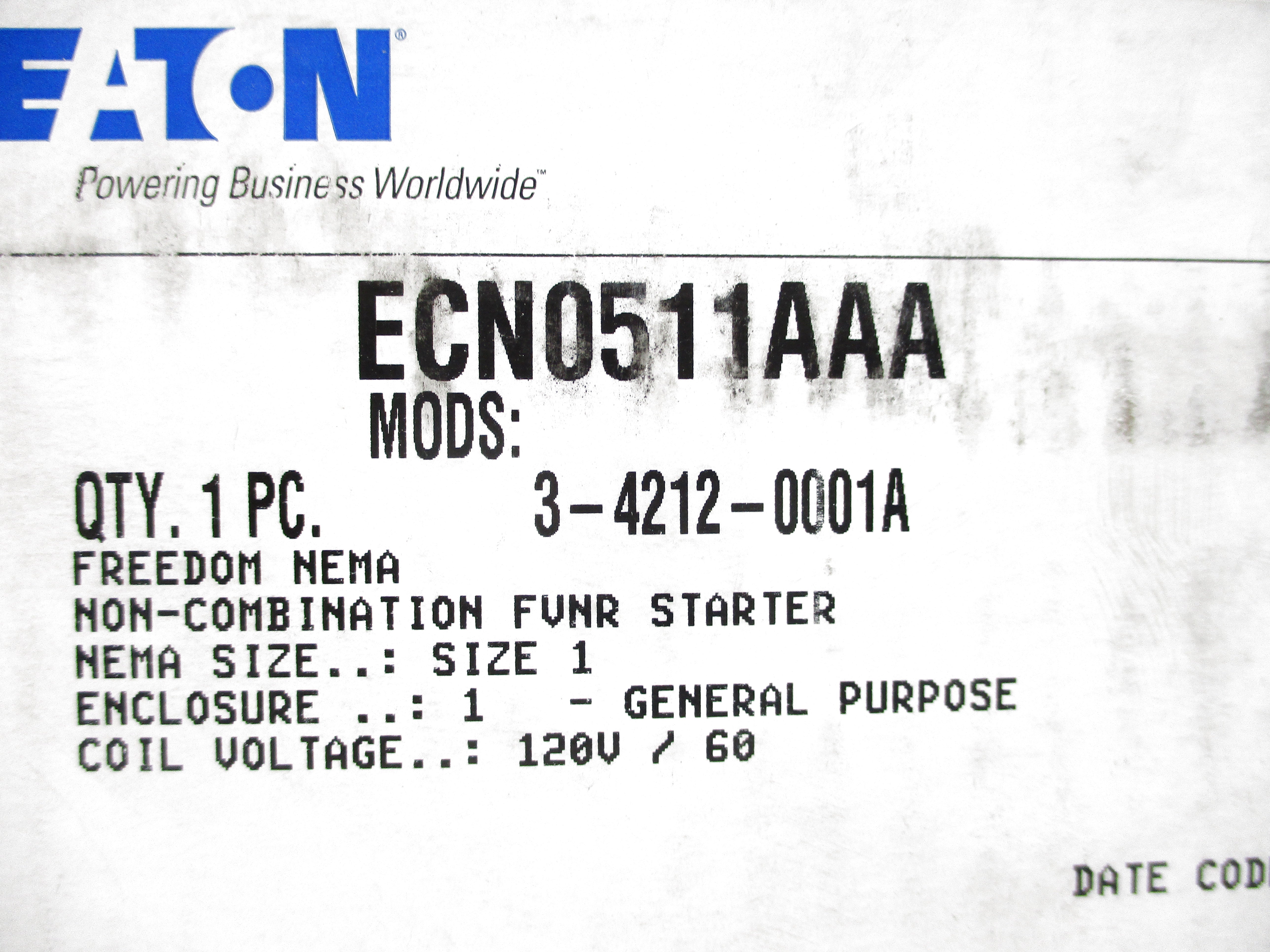 EATON ECN0511AAA NSFS