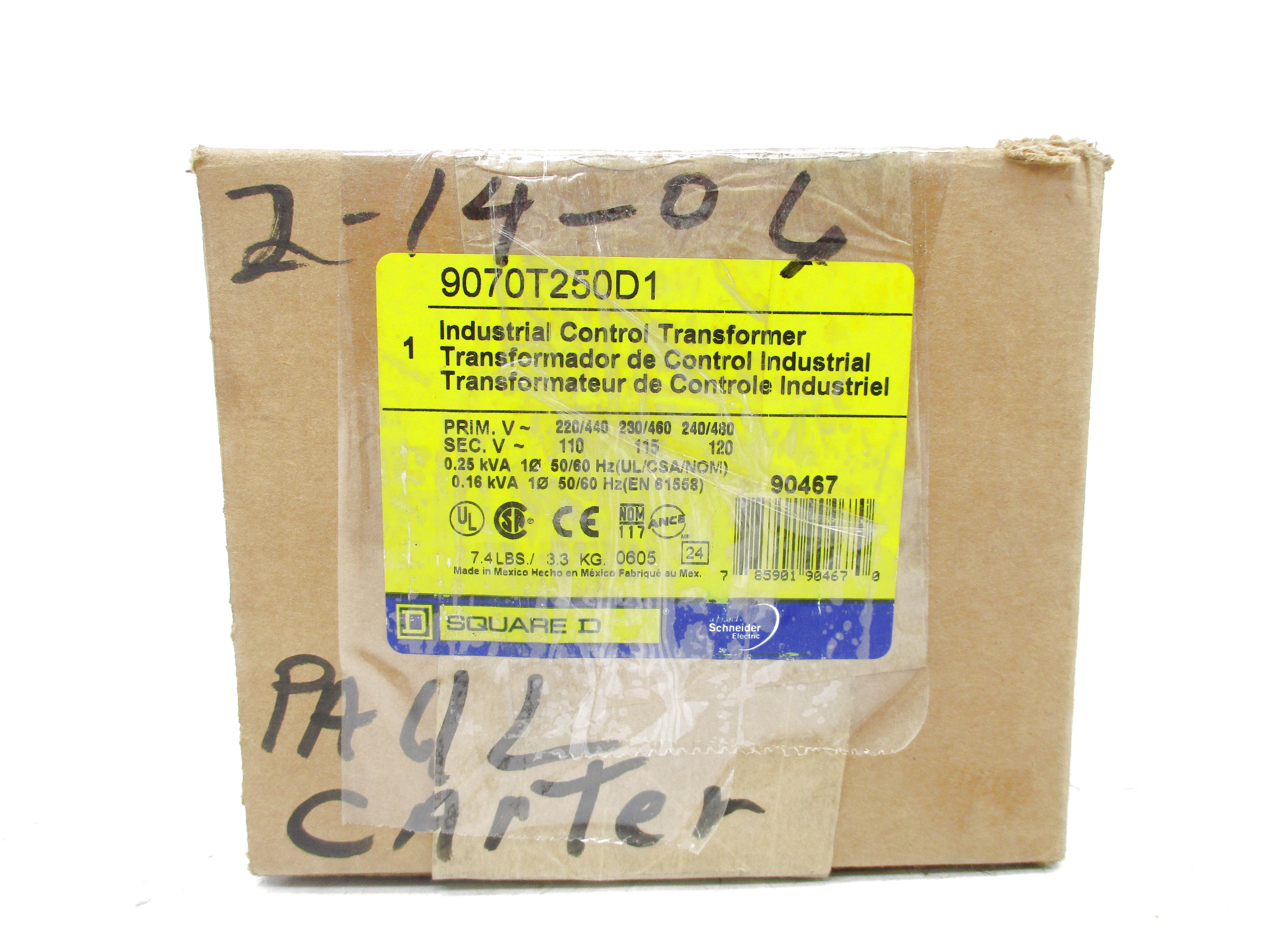 SQUARE D 9070T250D13 NSMP