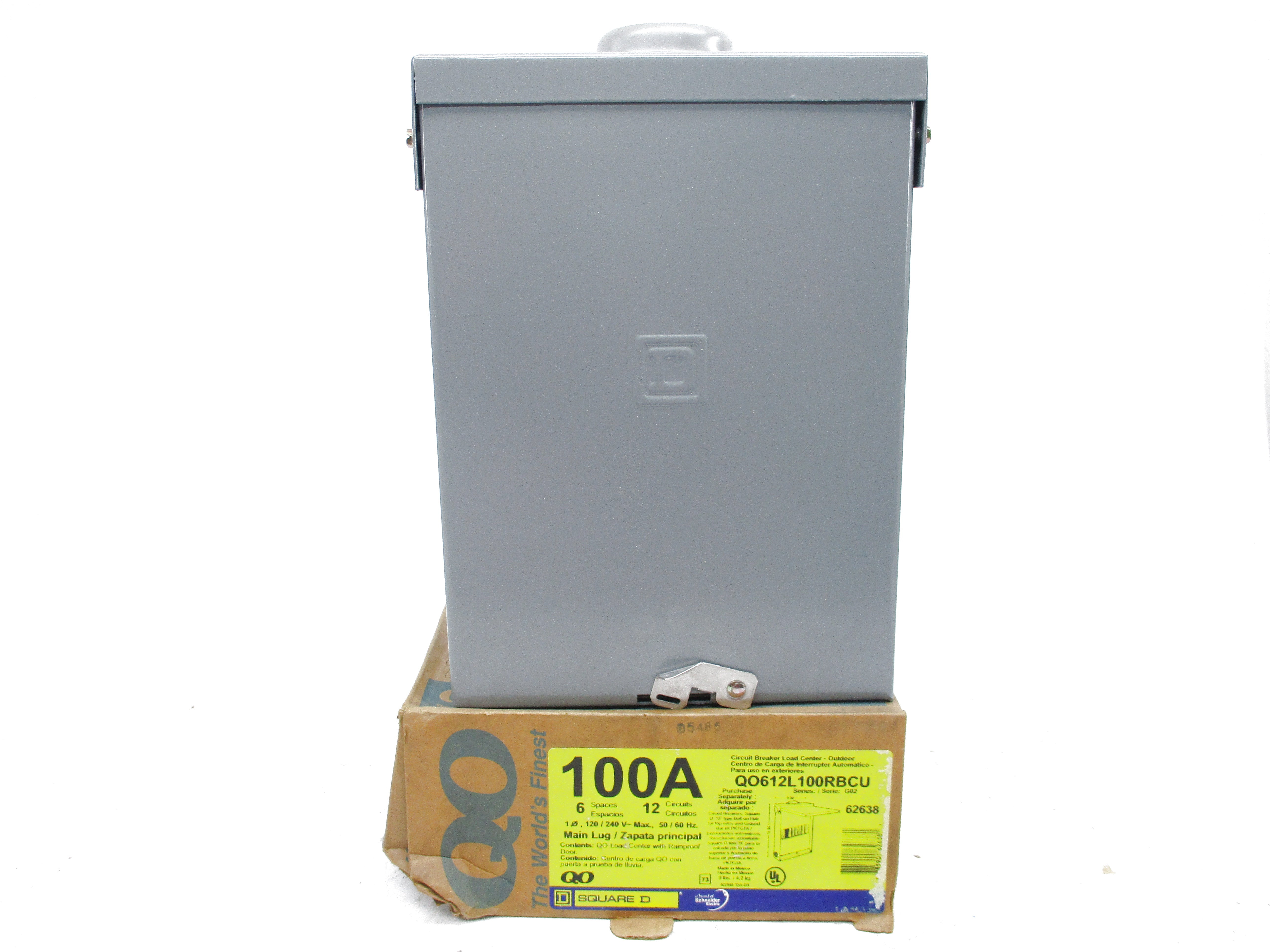 SQUARE D QO612L100RBCU SER. G02 NSMP