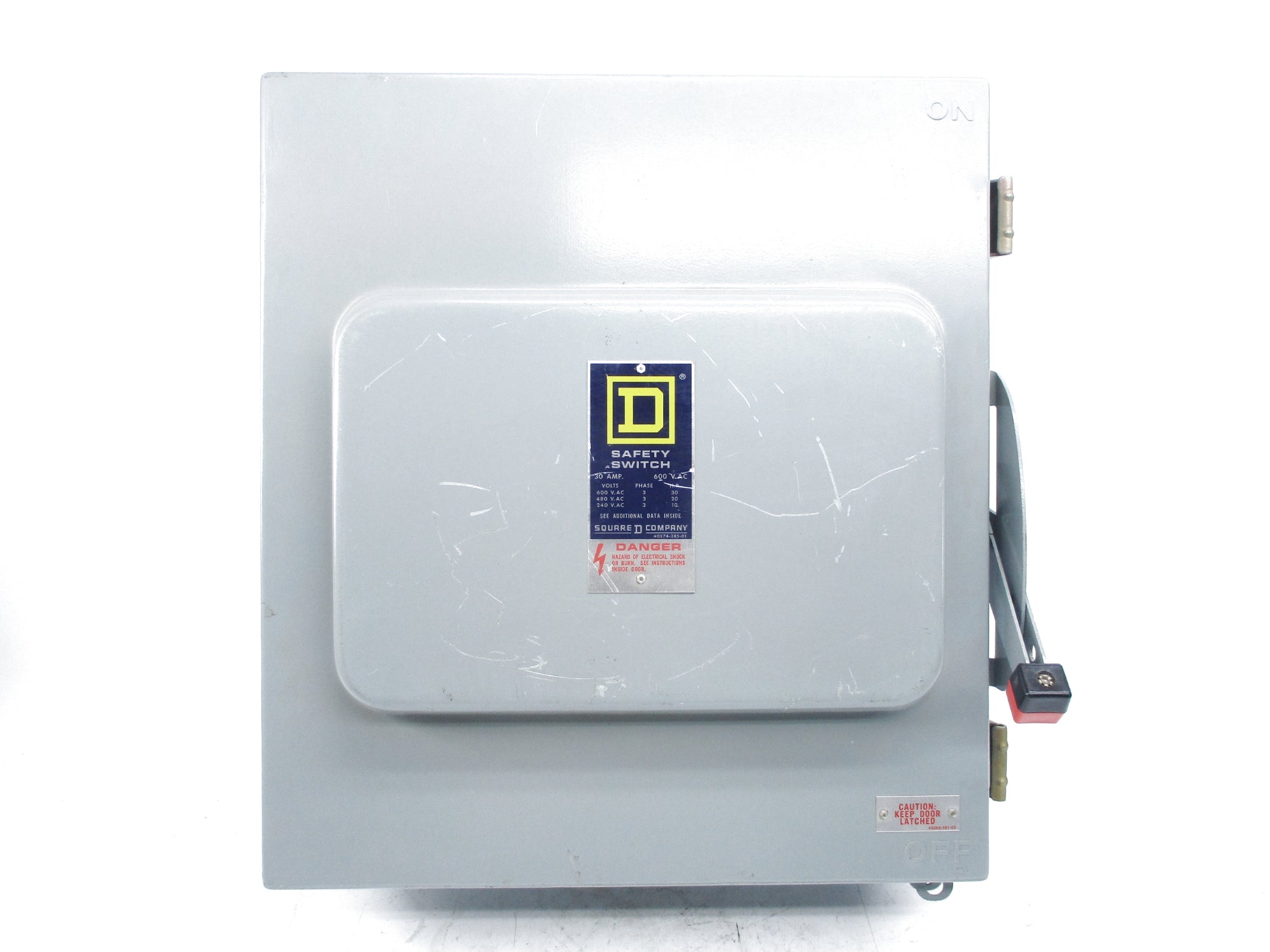 SQUARE D HU661RWK SER. E1 NSNP
