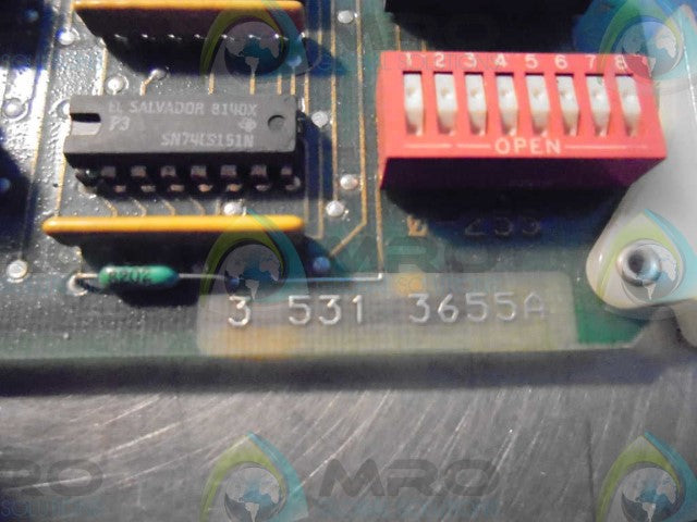 CINCINNATI MILACRON 3-531-3655A CONTROL CARD *USED*