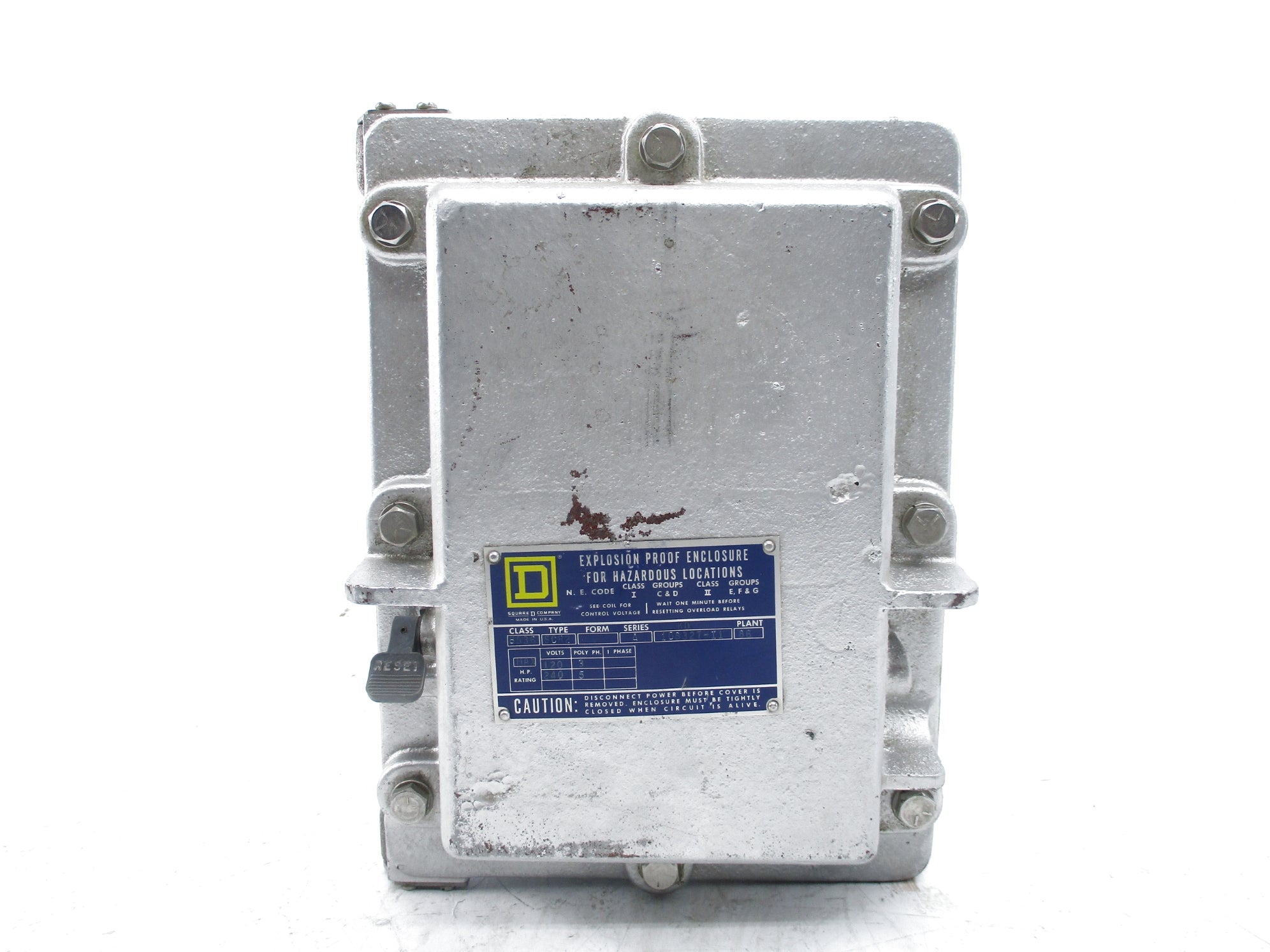 SQUARE D 8536SCR2 SER. A UNMP