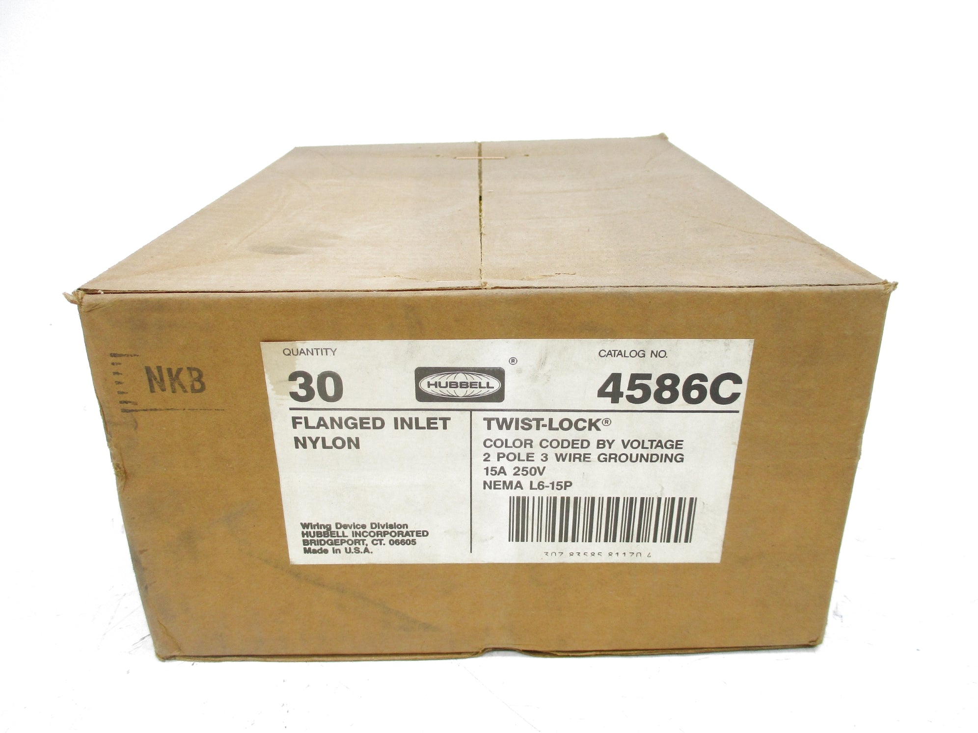 HUBBELL 4586C (PKG OF 30) NSFS
