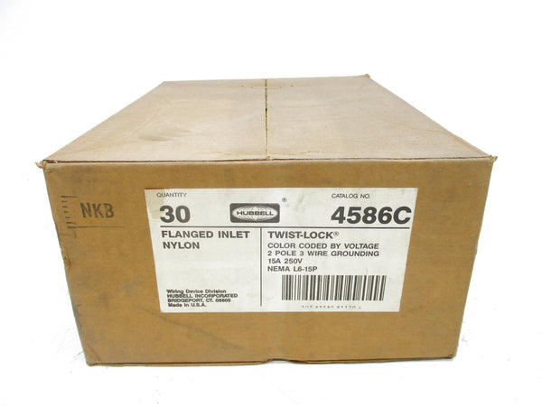 HUBBELL 4586C (PKG OF 30) NSFS