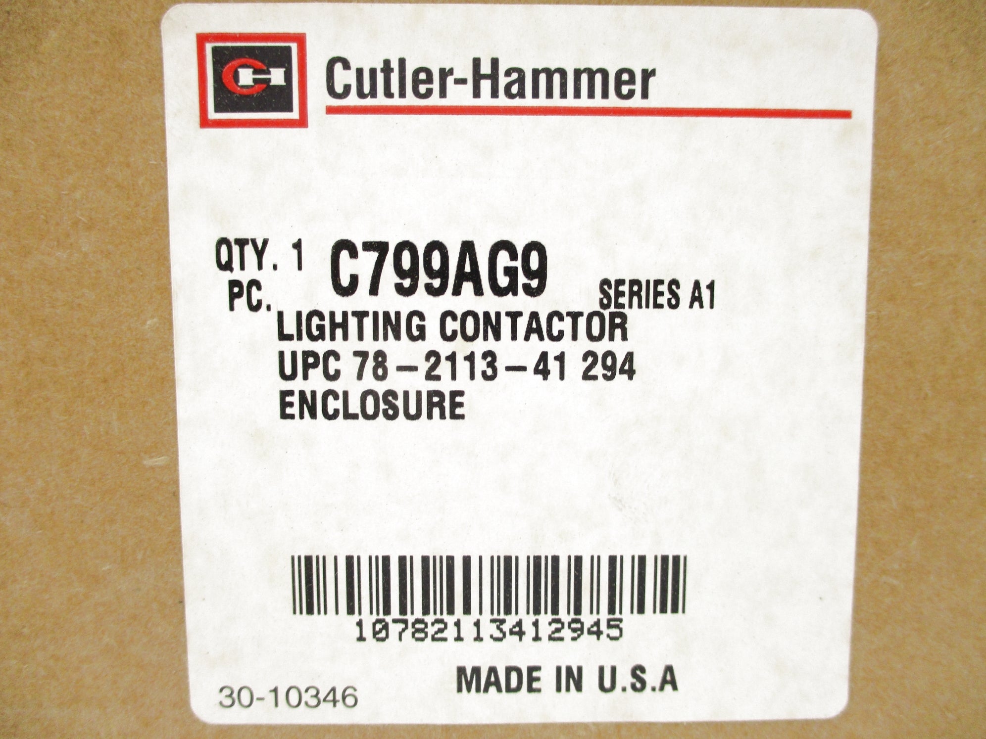 CUTLER HAMMER C799AG9 SER. A1 NSFS