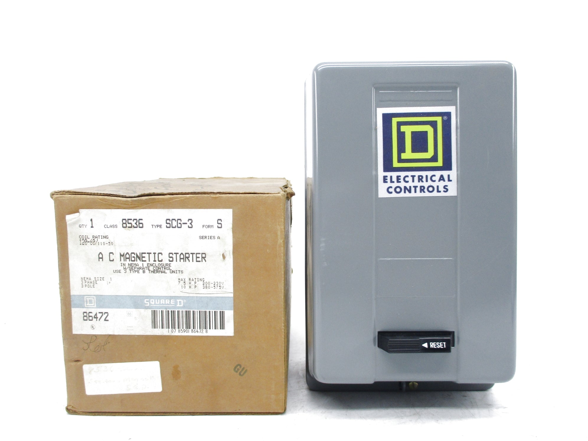 SQUARE D 8536SCG3S SER. A NSMP